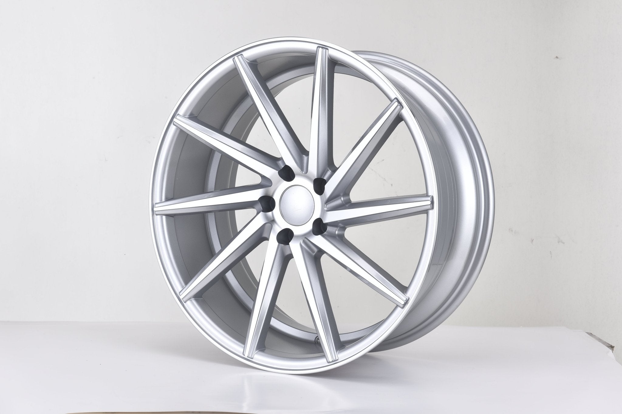 W013 Silver Machined Face 20x8.5 ET35 5x120 CB72.56 MB - 1582 - Gun Hill Tire House (WTW - WHOLESALE TIRES & WHEELS)