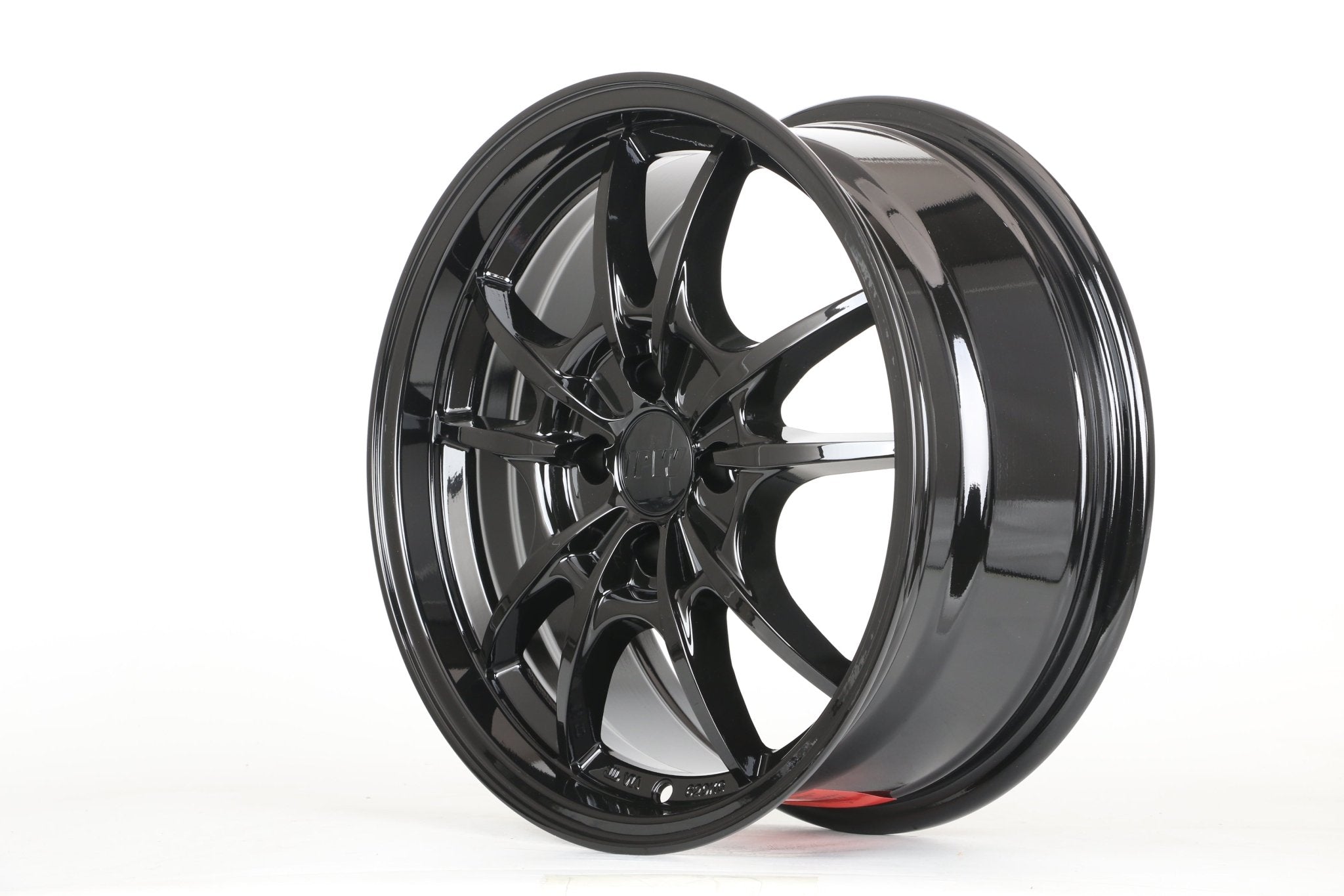 W016 Gloss Black 17x7.5 ET35 5x114.3 CB73.1 - Gun Hill Tire House (WTW - WHOLESALE TIRES & WHEELS)