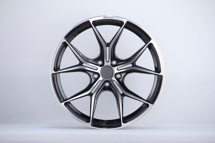 W050 Beta Black Machined Face 19x9.5 Et35 5x114.3 CB73.1 - Gun Hill Tire House (WTW - WHOLESALE TIRES & WHEELS)