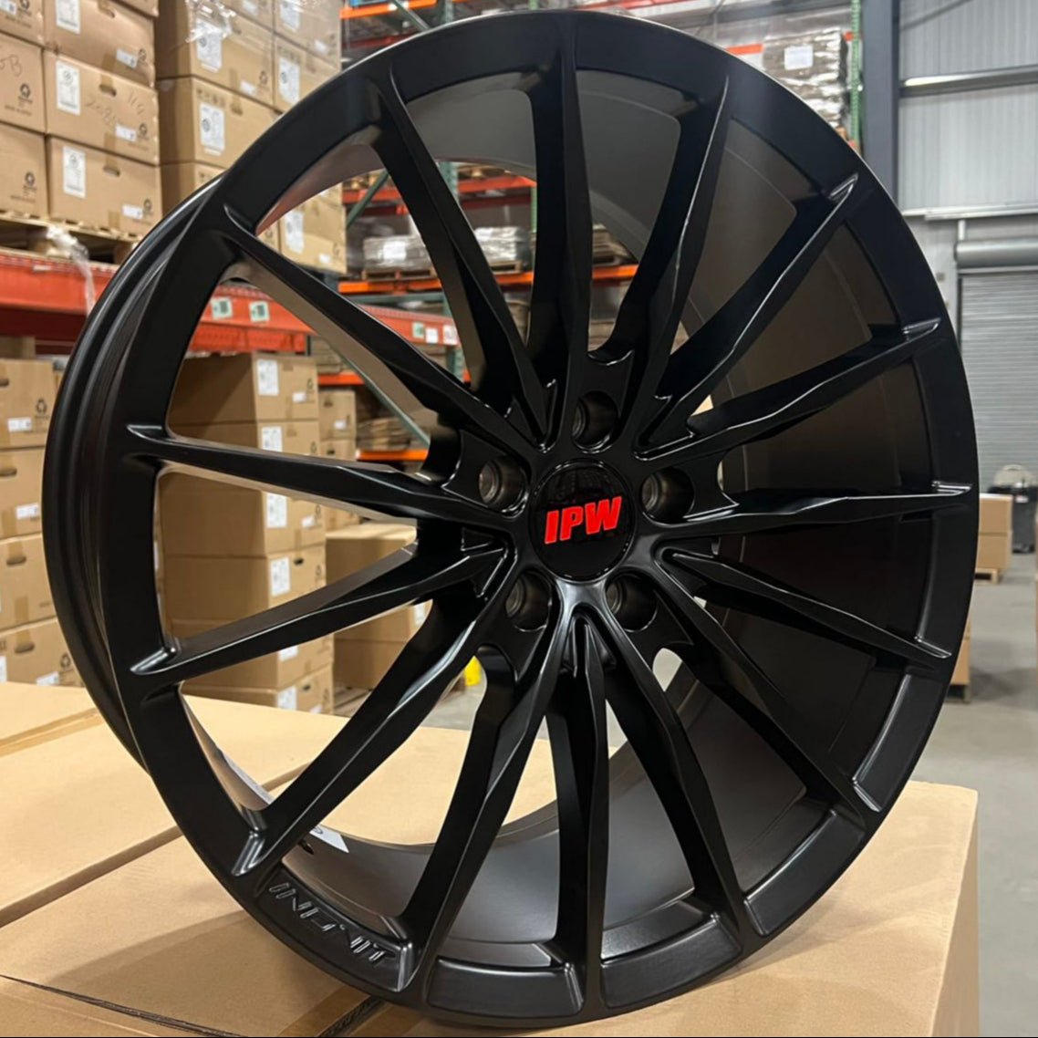 W090 XH219 Satin Black 19x8.5 ET35 5x114.3 CB73.1 - Gun Hill Tire House (WTW - WHOLESALE TIRES & WHEELS)