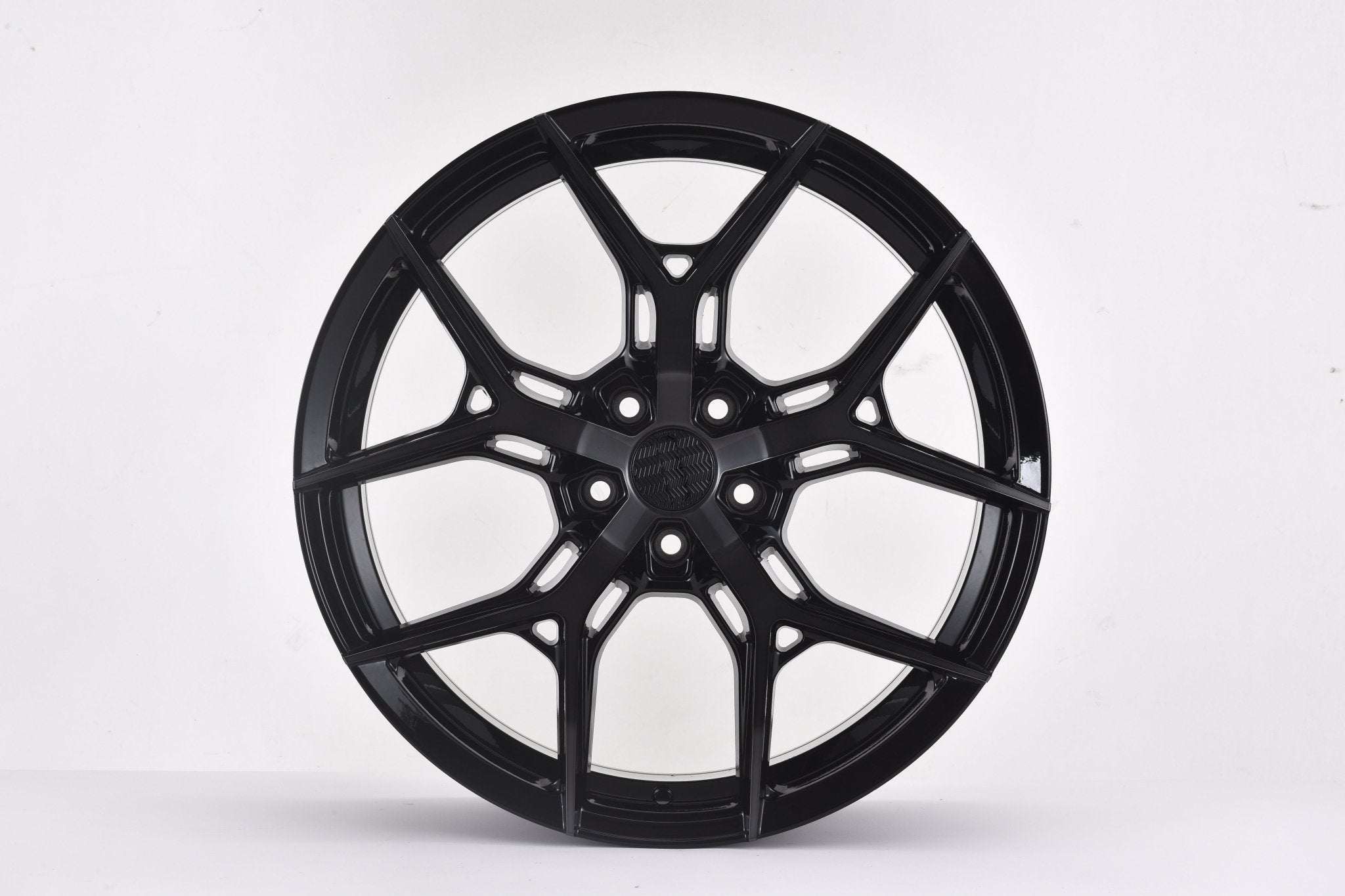 W1500 1696 Gloss Black 22x9.5 ET35 5x112/114.3 CB73.1 - Gun Hill Tire House (WTW - WHOLESALE TIRES & WHEELS)