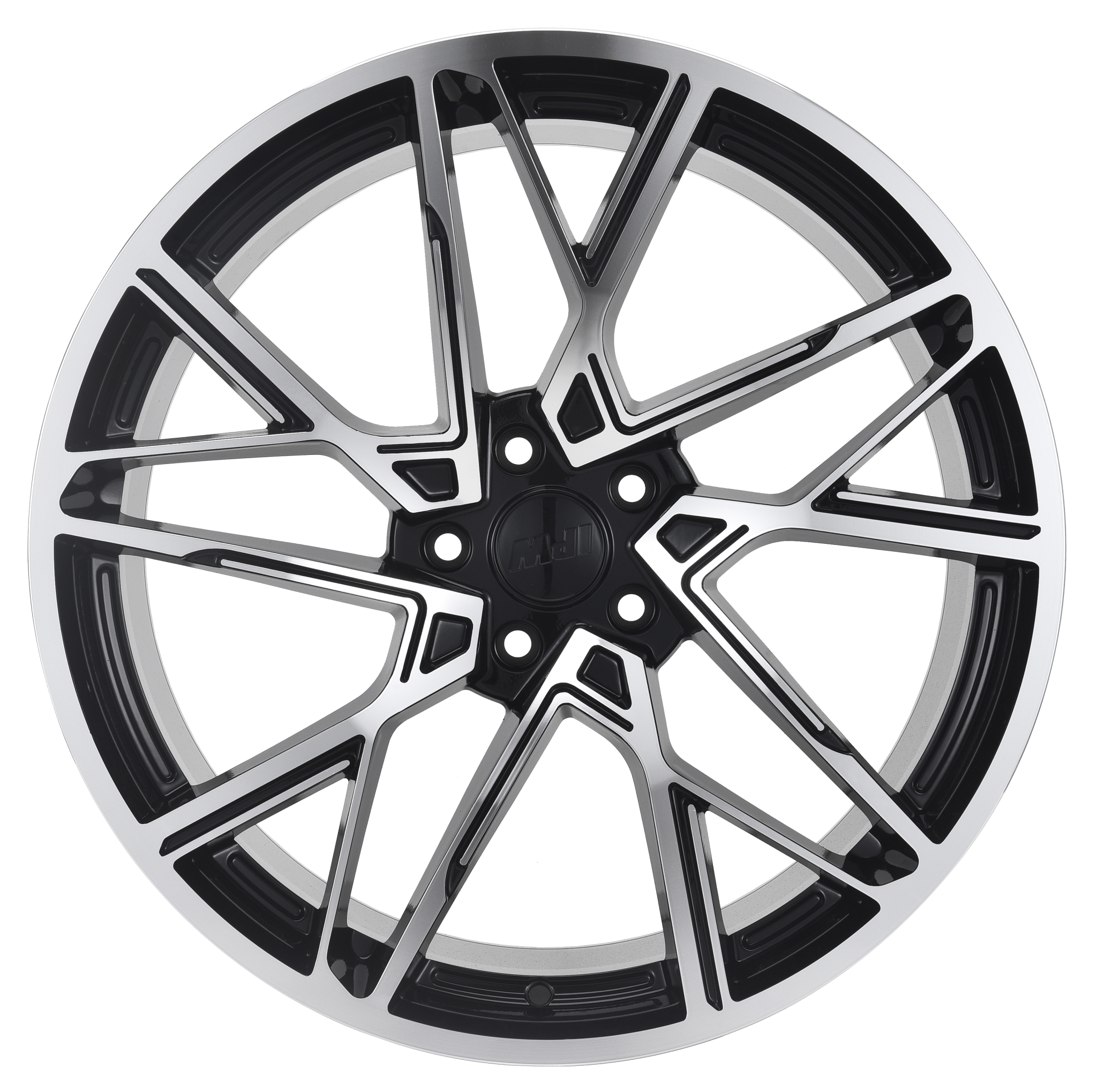 W1507 1463 Black Machined Face 20x8.5 Et35 5x114.3 CB73.1 - Gun Hill Tire House (WTW - WHOLESALE TIRES & WHEELS)