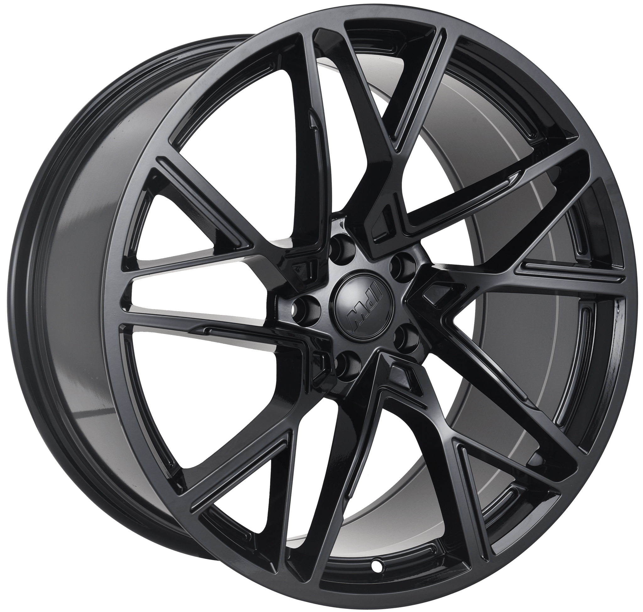 W1507 1463 Gloss Black 20x8.5 ET35 5x114.3 CB73.1 - Gun Hill Tire House (WTW - WHOLESALE TIRES & WHEELS)