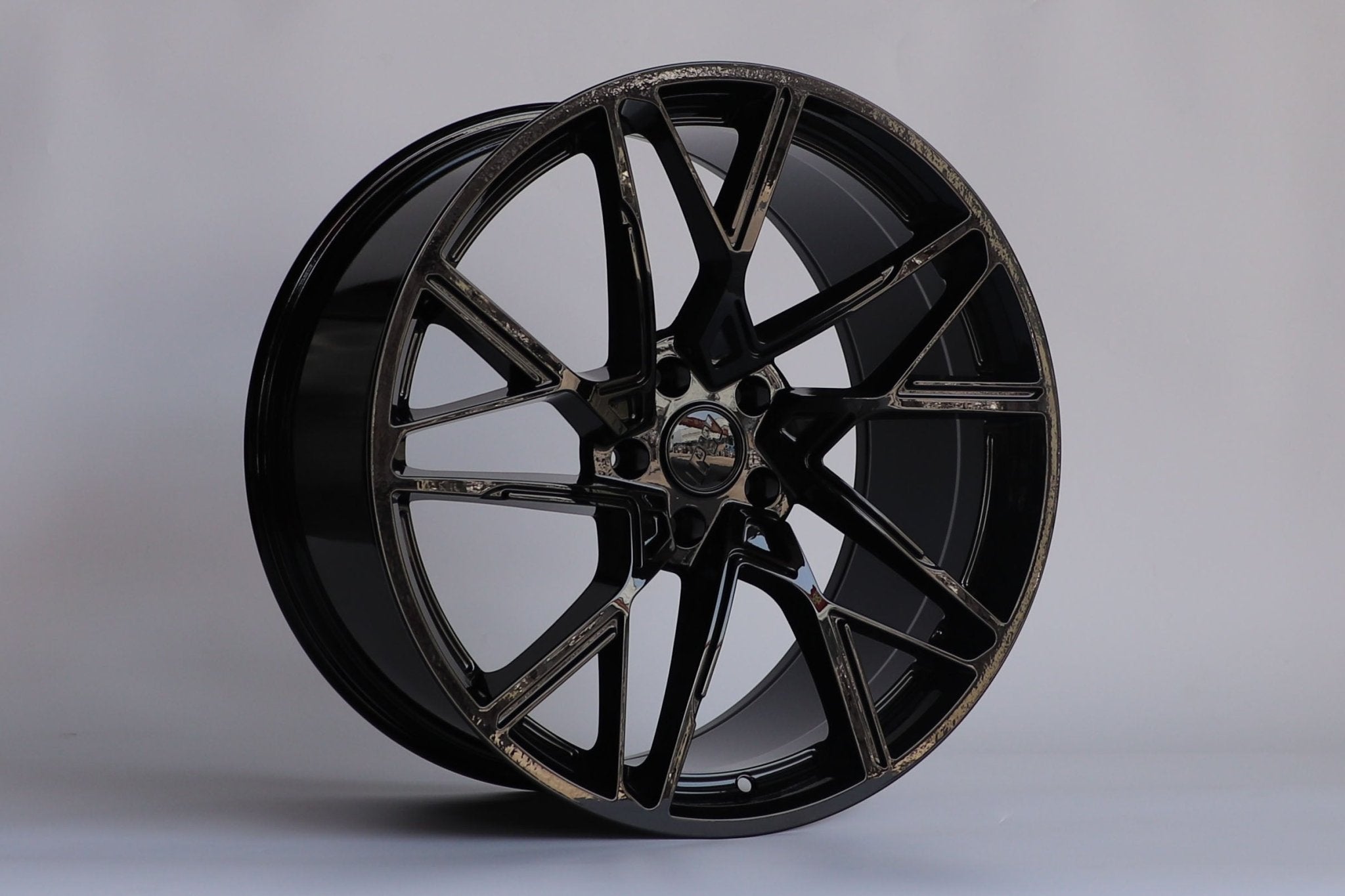 W1507 1463 Gloss Black 20x8.5 ET35 5x114.3 CB73.1 - Gun Hill Tire House (WTW - WHOLESALE TIRES & WHEELS)