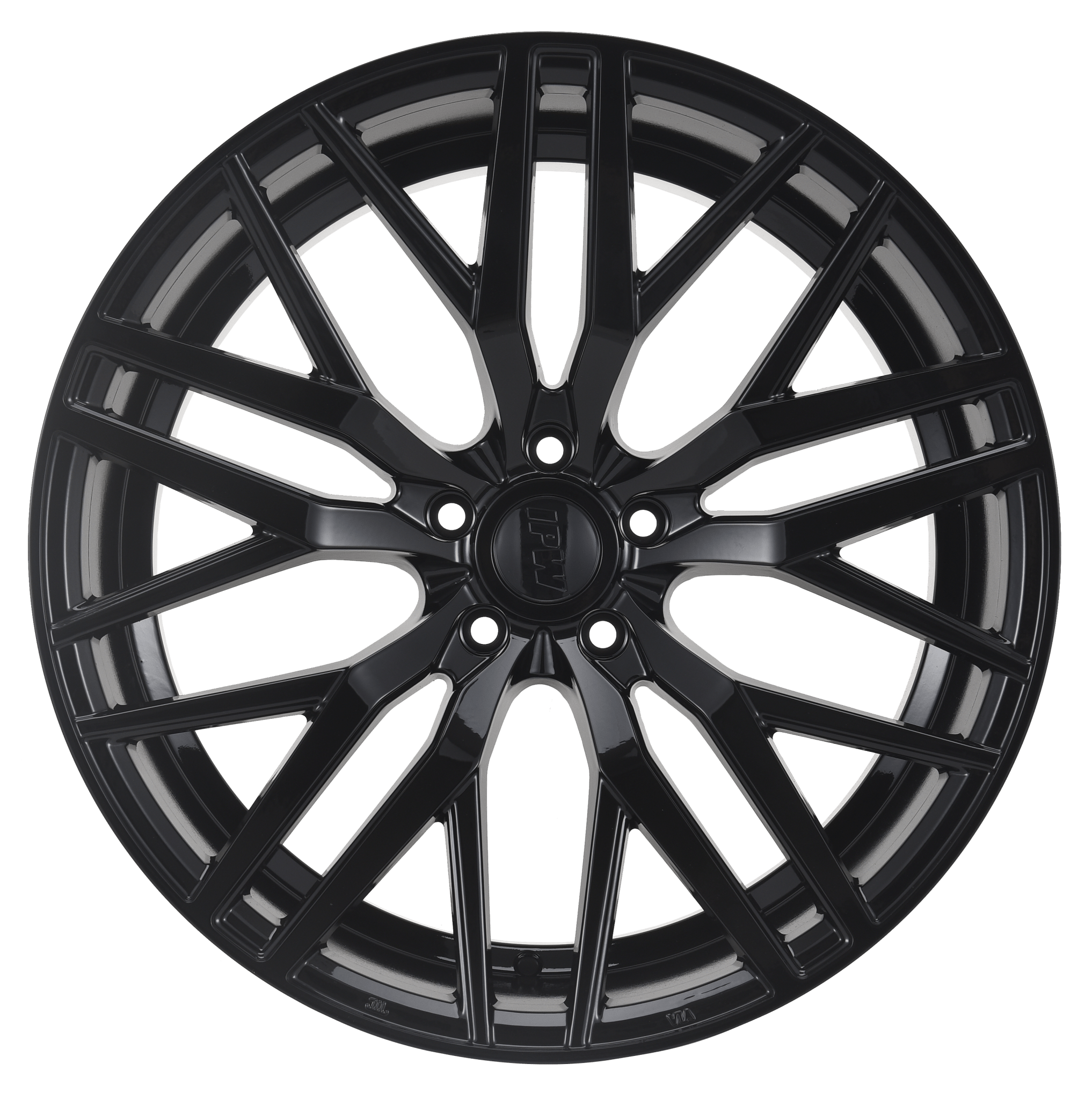 W1508 1735 Gloss Black 20x10 ET35 5x114.3 CB73.1 - Gun Hill Tire House (WTW - WHOLESALE TIRES & WHEELS)