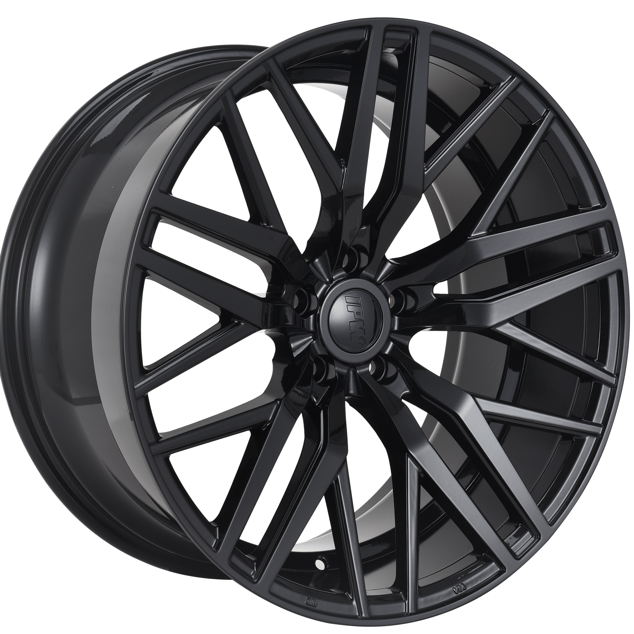 W1508 1735 Gloss Black 20x10 ET35 5x114.3 CB73.1 - Gun Hill Tire House (WTW - WHOLESALE TIRES & WHEELS)
