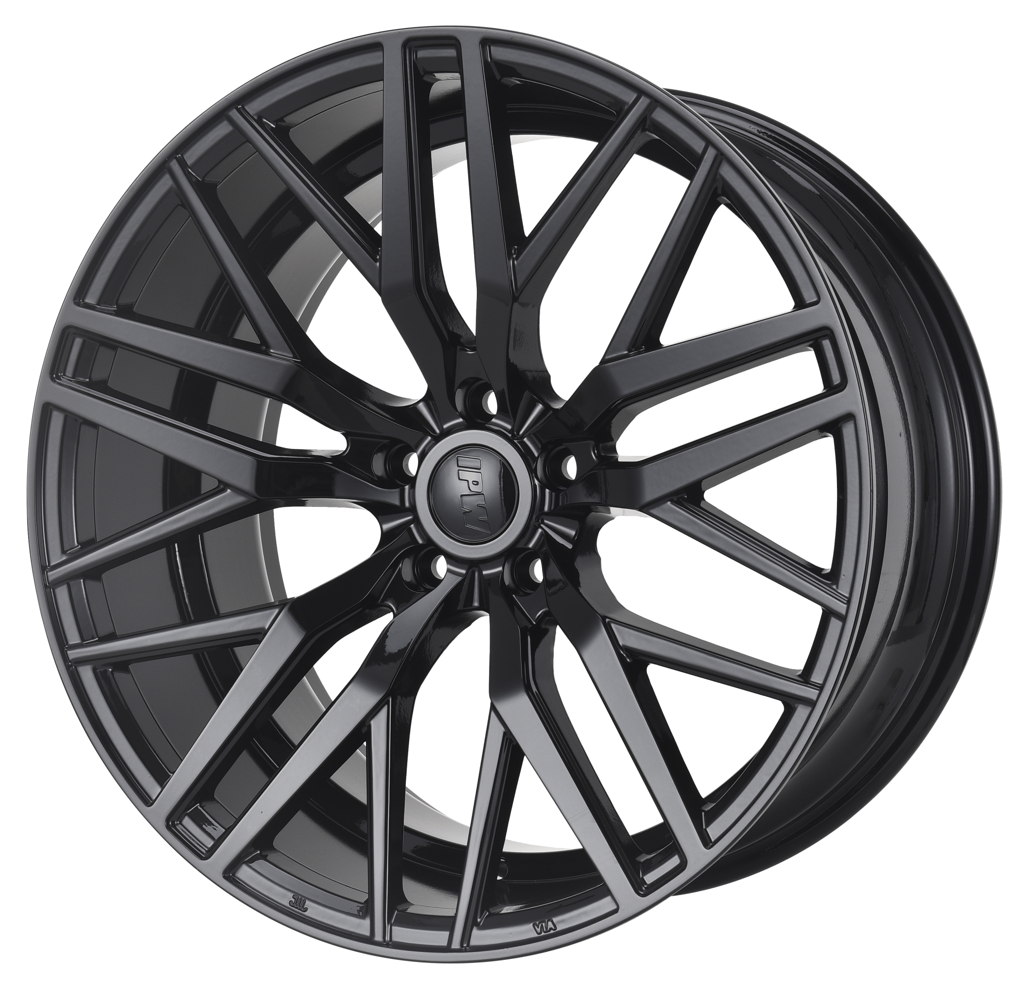 W1508 1735 Gloss Black 20x10 ET35 5x114.3 CB73.1 - Gun Hill Tire House (WTW - WHOLESALE TIRES & WHEELS)