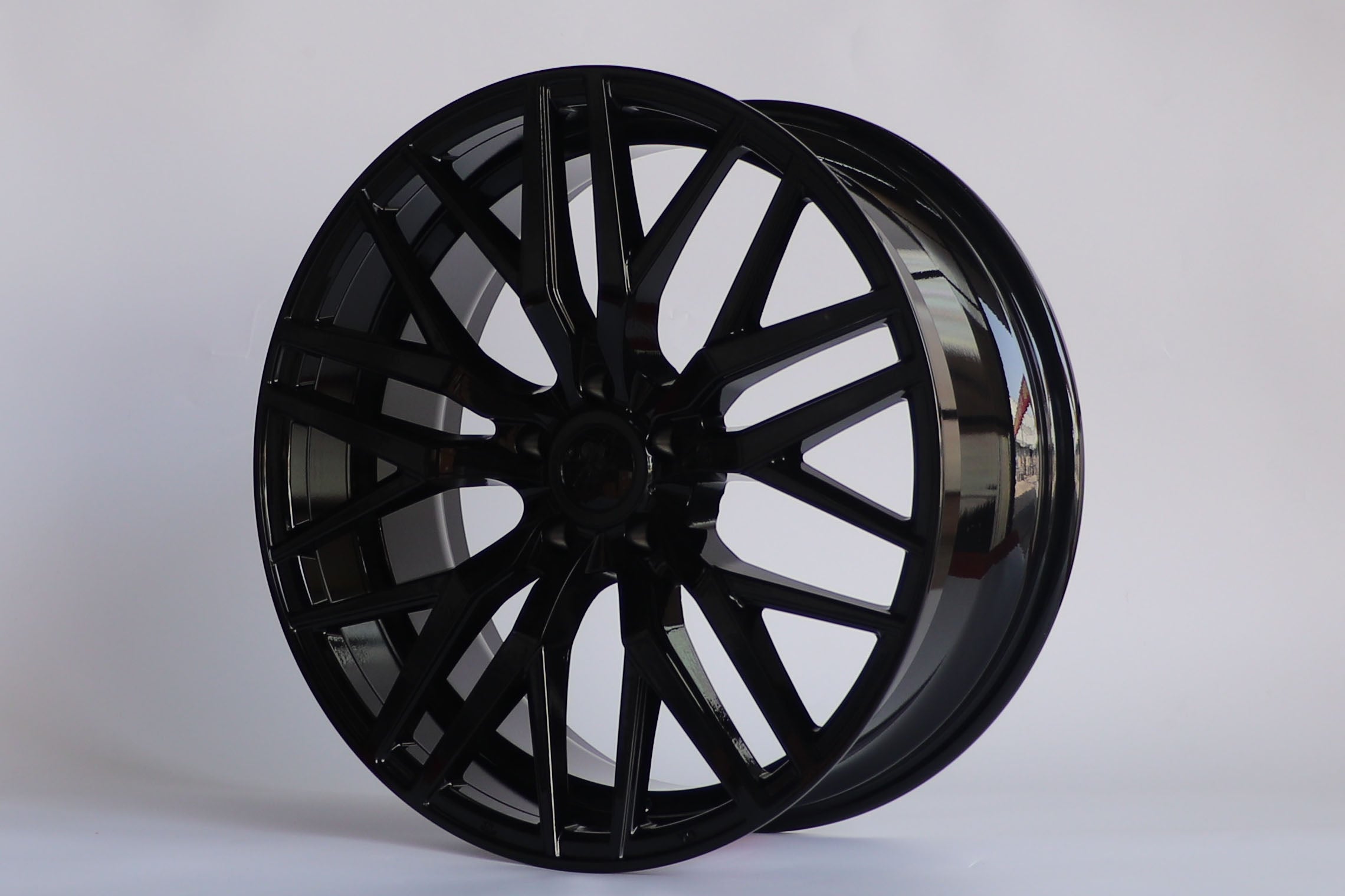 W1508 1735 Gloss Black 20x10 ET35 5x114.3 CB73.1 - Gun Hill Tire House (WTW - WHOLESALE TIRES & WHEELS)