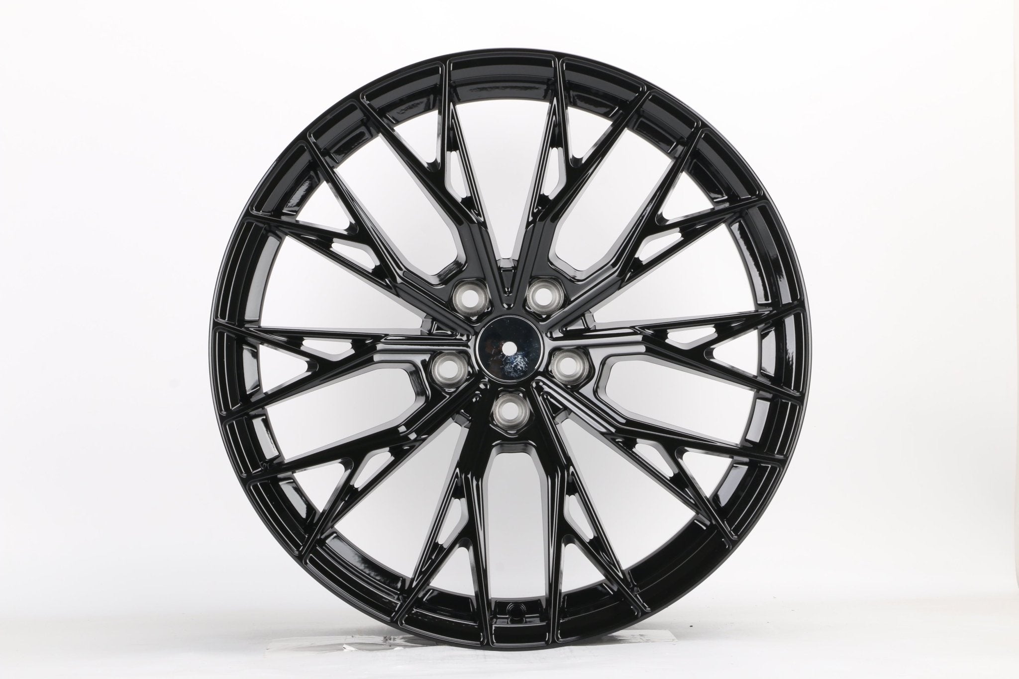 W1550 IVF - 3243 Gloss Black 19x8.5 ET35 5x114.3 CB73.1 - Gun Hill Tire House (WTW - WHOLESALE TIRES & WHEELS)