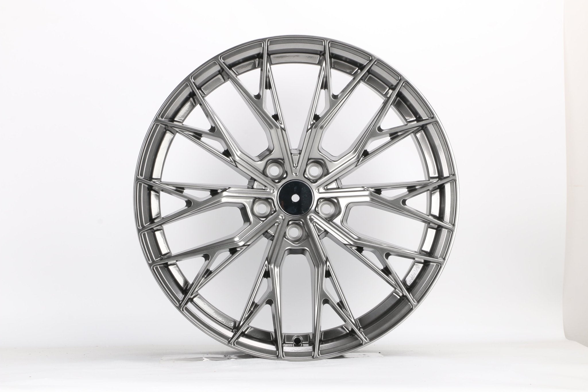 W1550 IVF - 3243 Hyper Black 19x8.5 ET35 5x114.3 CB73.1 - Gun Hill Tire House (WTW - WHOLESALE TIRES & WHEELS)