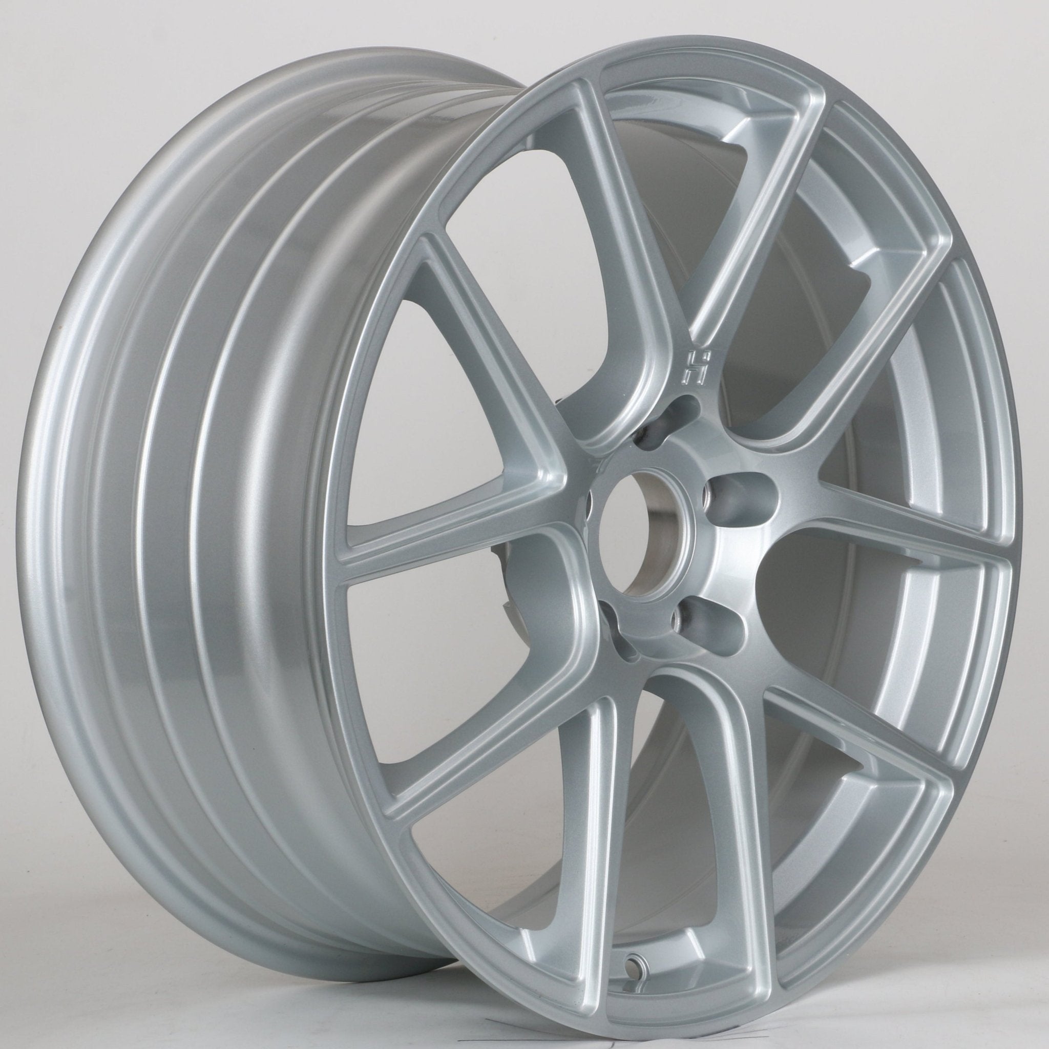 W1554 KB101 Silver Machined Face 18x8.0 ET38 5x114.3 CB73.1 - Gun Hill Tire House (WTW - WHOLESALE TIRES & WHEELS)