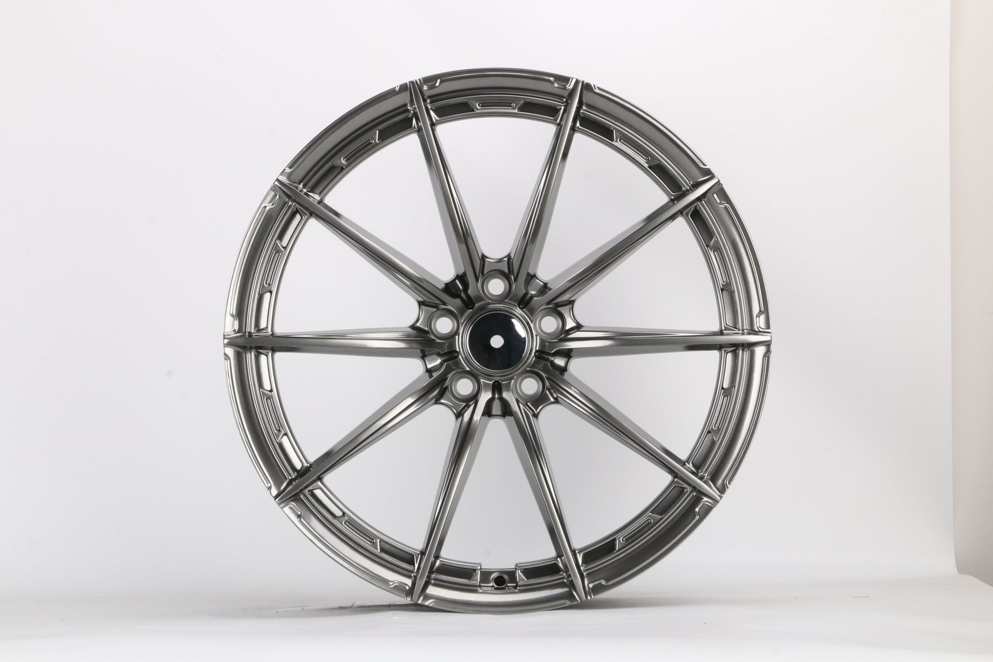 W169 IVF - 006 Hyper Black 18x8 ET35 5x114.3 CB73.1 - Gun Hill Tire House (WTW - WHOLESALE TIRES & WHEELS)