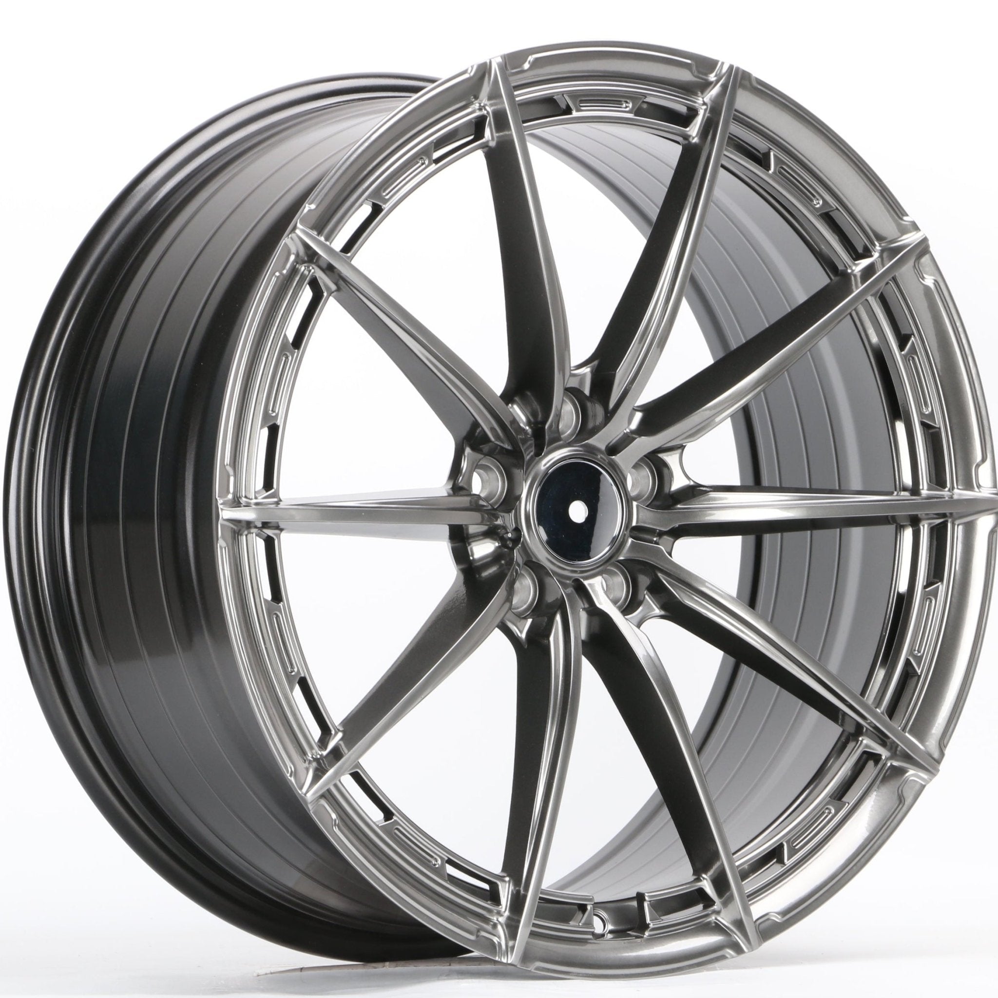 W169 IVF - 006 Hyper Black 18x8 ET35 5x114.3 CB73.1 - Gun Hill Tire House (WTW - WHOLESALE TIRES & WHEELS)