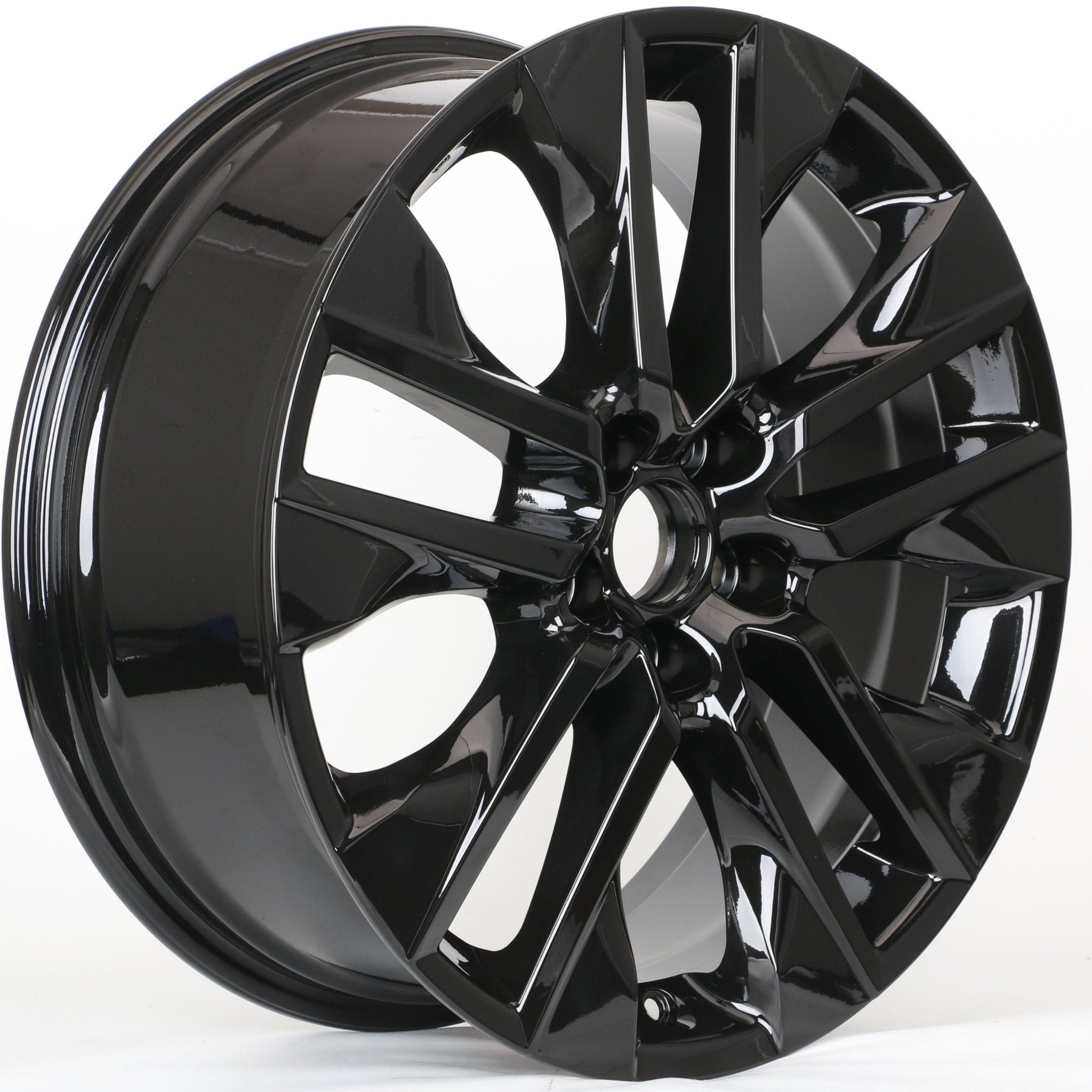 W200 D2027 Gloss Black 19x7.5 ET40 5x114.3 CB60.1 - Gun Hill Tire House (WTW - WHOLESALE TIRES & WHEELS)