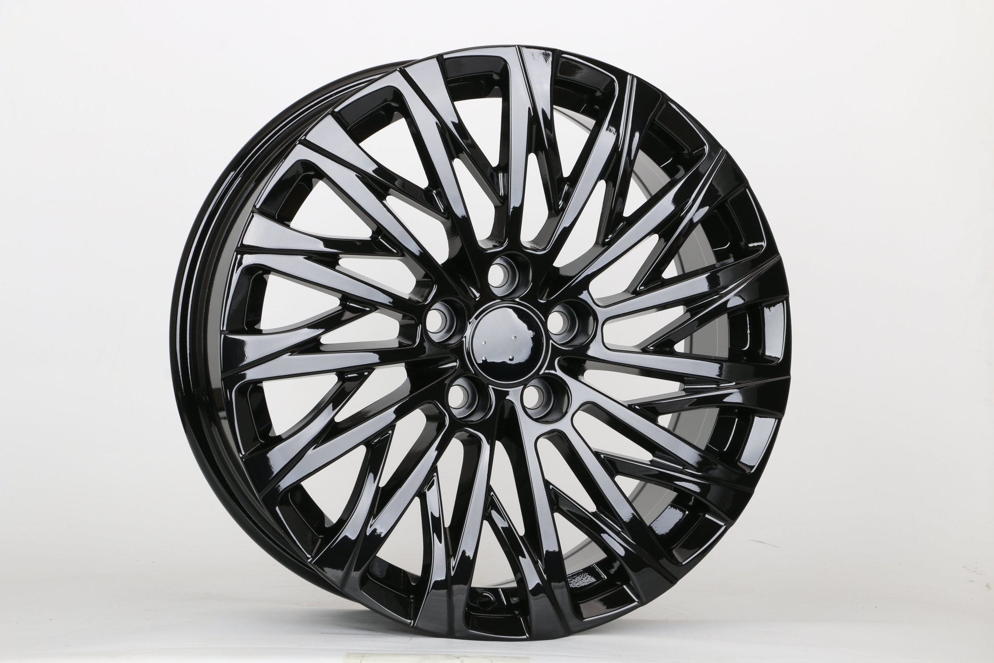 W204 1805 Gloss Black 18x7.5 ET40 5x114.3 CB73.1 - Gun Hill Tire House (WTW - WHOLESALE TIRES & WHEELS)