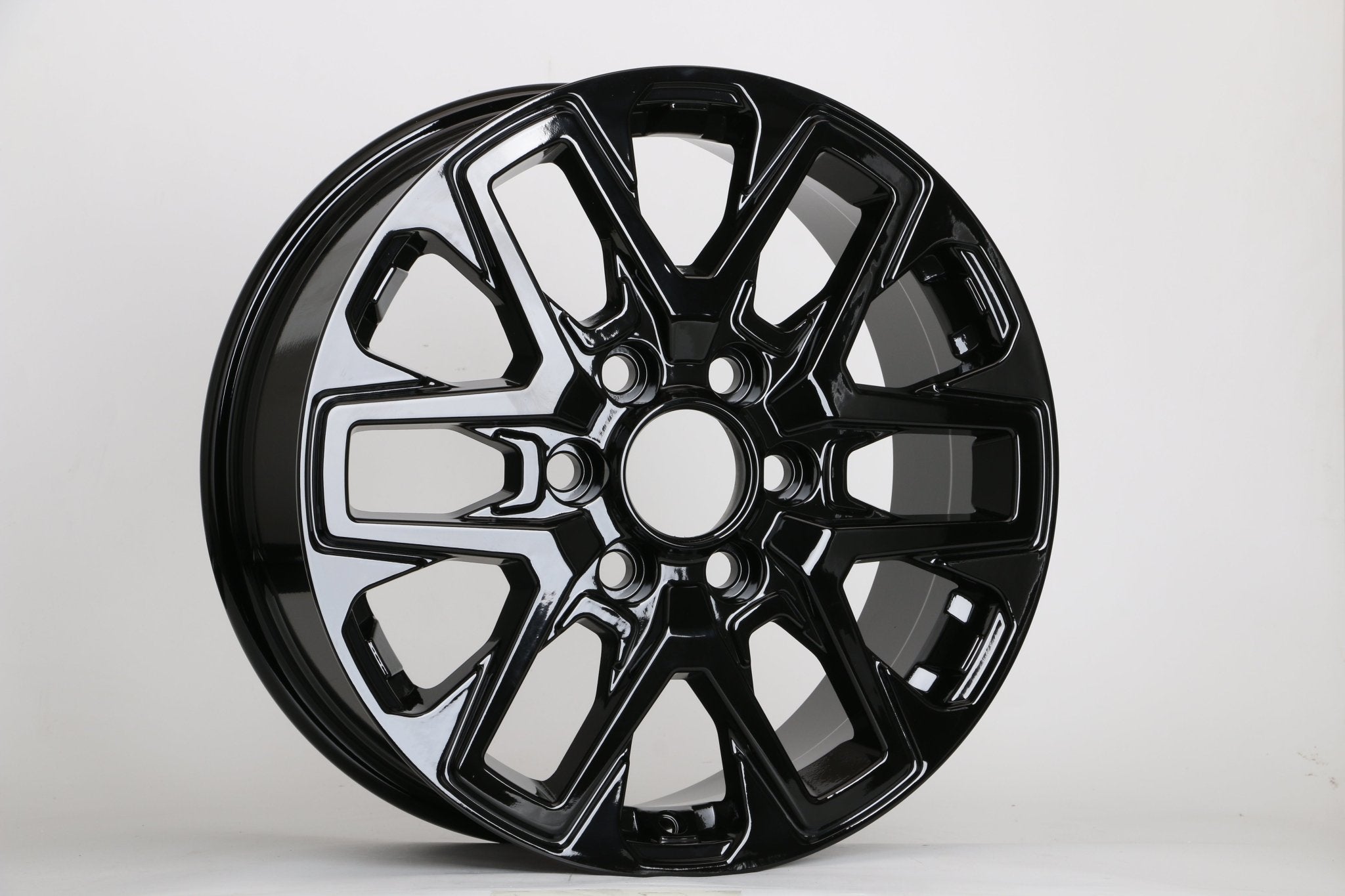 W208 1780 Gloss Black 20x7.5 ET60 6x139.7 CB95.1 - Gun Hill Tire House (WTW - WHOLESALE TIRES & WHEELS)