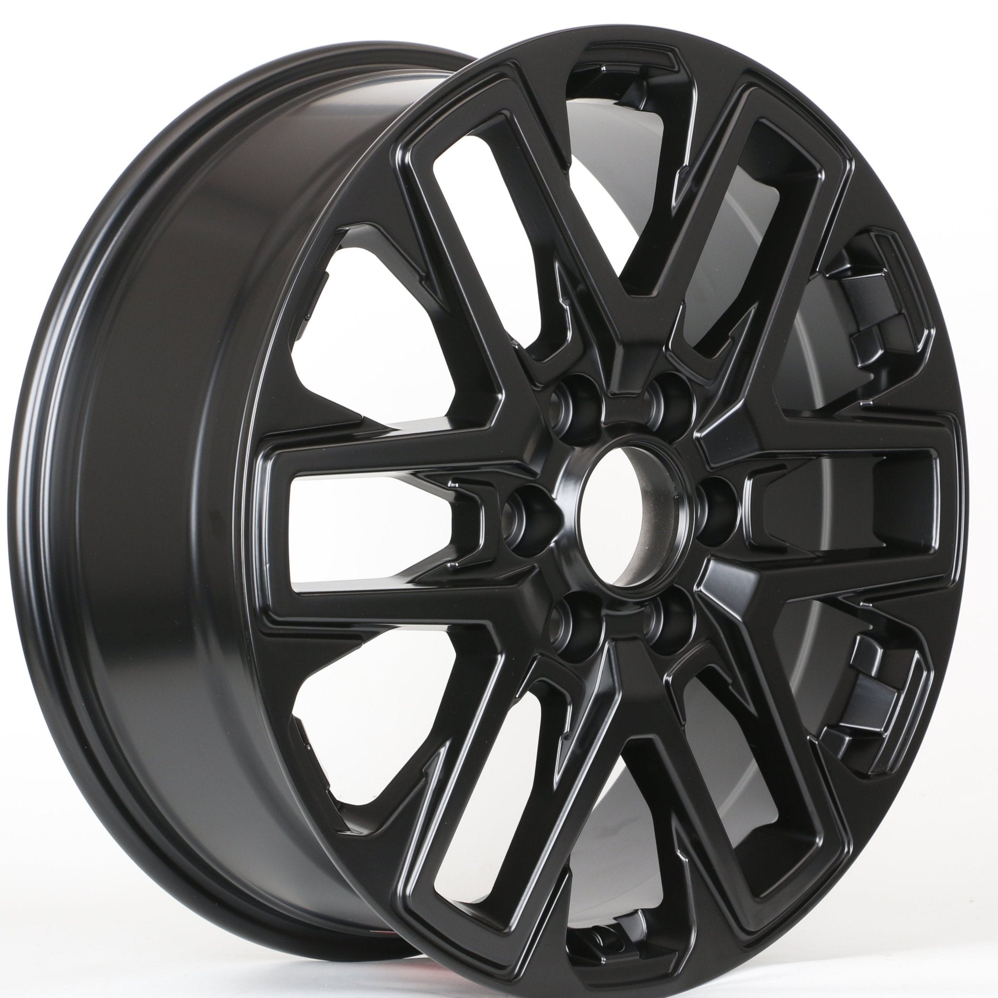 W208 1780 Satin Black 20x7.5 ET60 6x139.7 CB95.1 - Gun Hill Tire House (WTW - WHOLESALE TIRES & WHEELS)