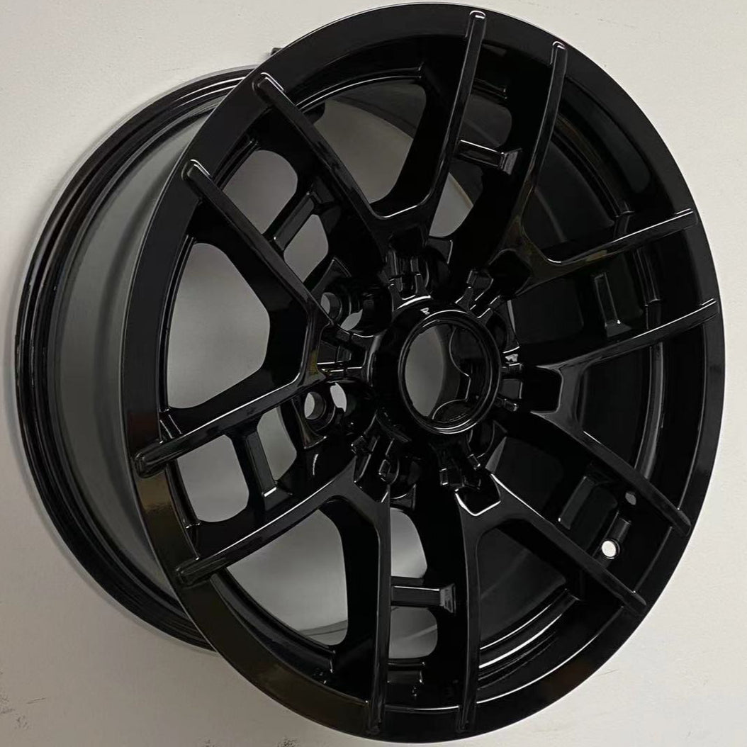 W209 1605 Gloss Black 17x8.0 ET5 6x139.7 CB106.1 CBM:0.062 - Gun Hill Tire House (WTW - WHOLESALE TIRES & WHEELS)