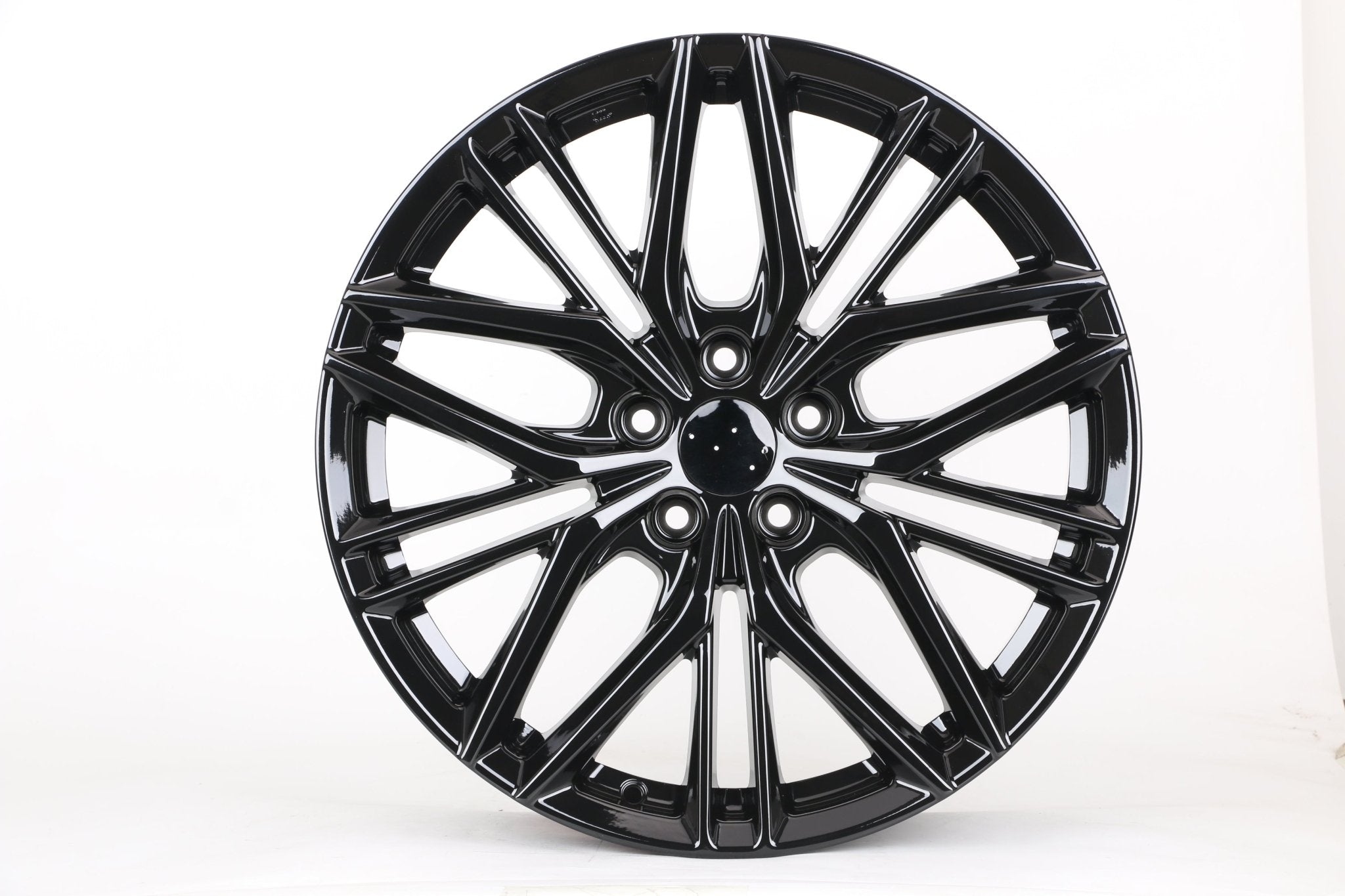 W212 D1907 Gloss Black 19x8.5 Et35 5x114.3 CB73.1 Corn Lug - Gun Hill Tire House (WTW - WHOLESALE TIRES & WHEELS)
