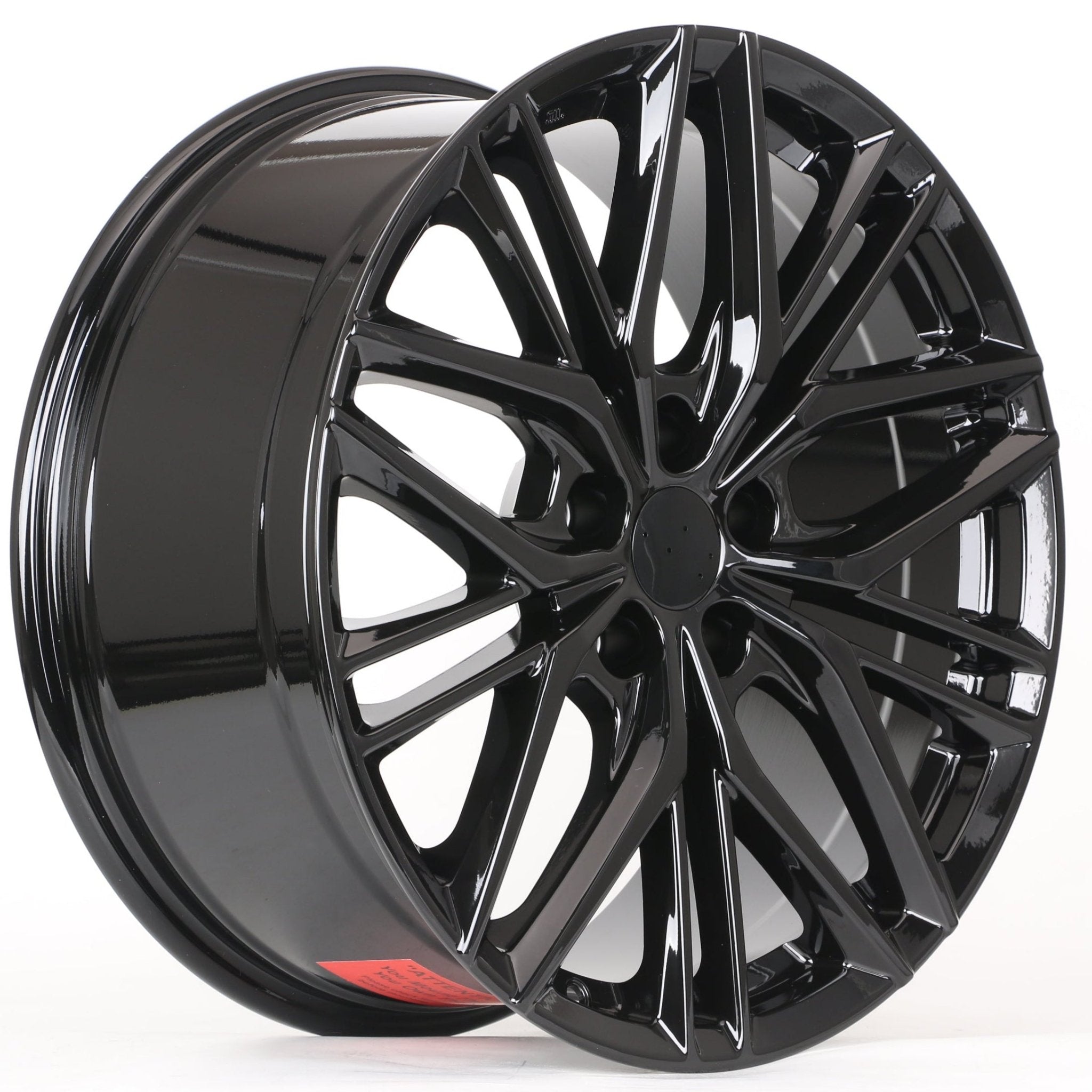 W212 D1907 Gloss Black 19x8.5 Et35 5x114.3 CB73.1 Corn Lug - Gun Hill Tire House (WTW - WHOLESALE TIRES & WHEELS)