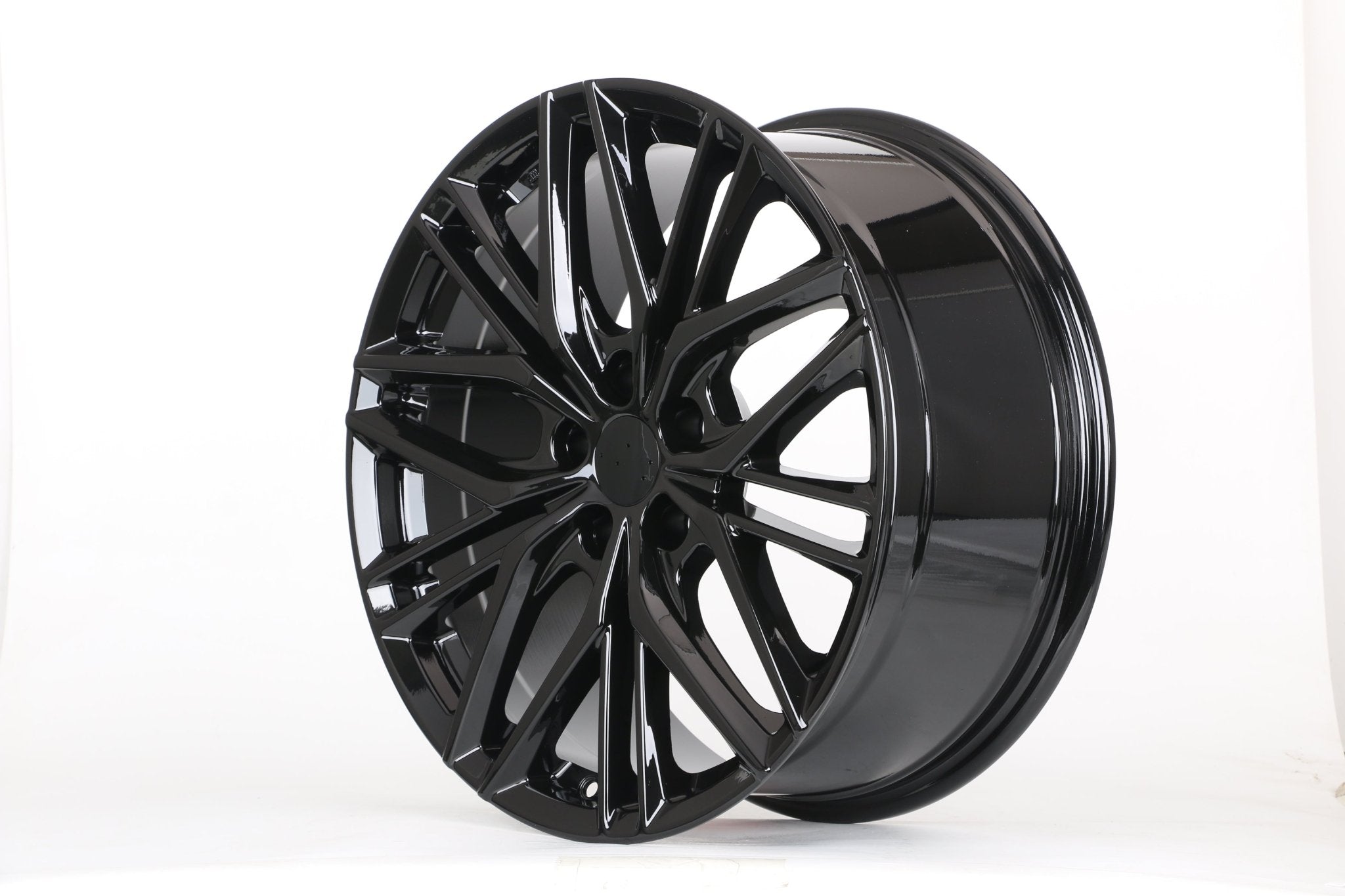 W212 D1907 Gloss Black 19x8.5 Et35 5x114.3 CB73.1 Corn Lug - Gun Hill Tire House (WTW - WHOLESALE TIRES & WHEELS)