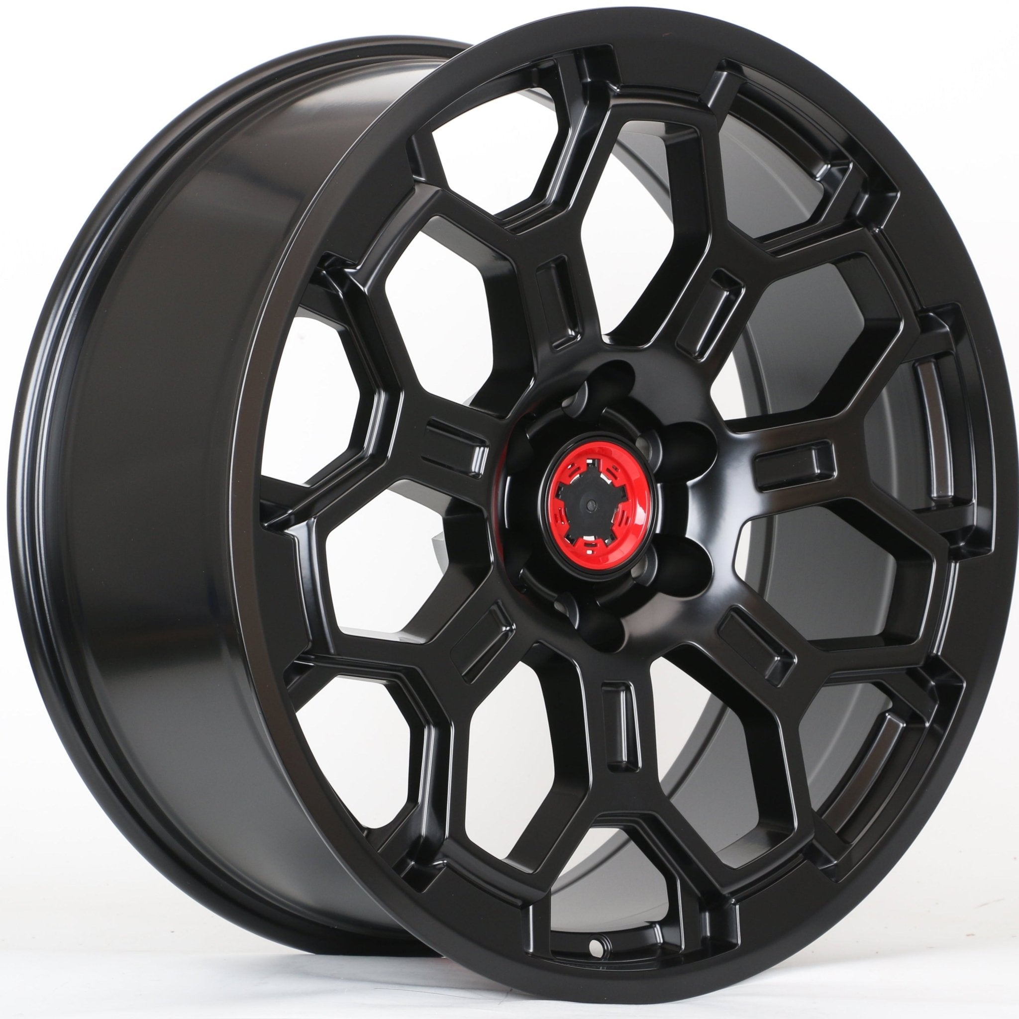 W217 1858 Satin Black 22x9.0 ET15 6x139.7 CB106.1 - Gun Hill Tire House (WTW - WHOLESALE TIRES & WHEELS)