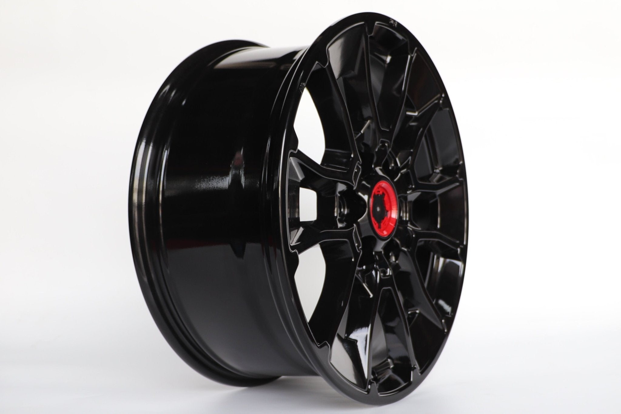 W218 F1880 Gloss Black 20x8.5 ET15 6x139.7 CB 106.1 Note Log Hole Must Be the same as W230 - Gun Hill Tire House (WTW - WHOLESALE TIRES & WHEELS)