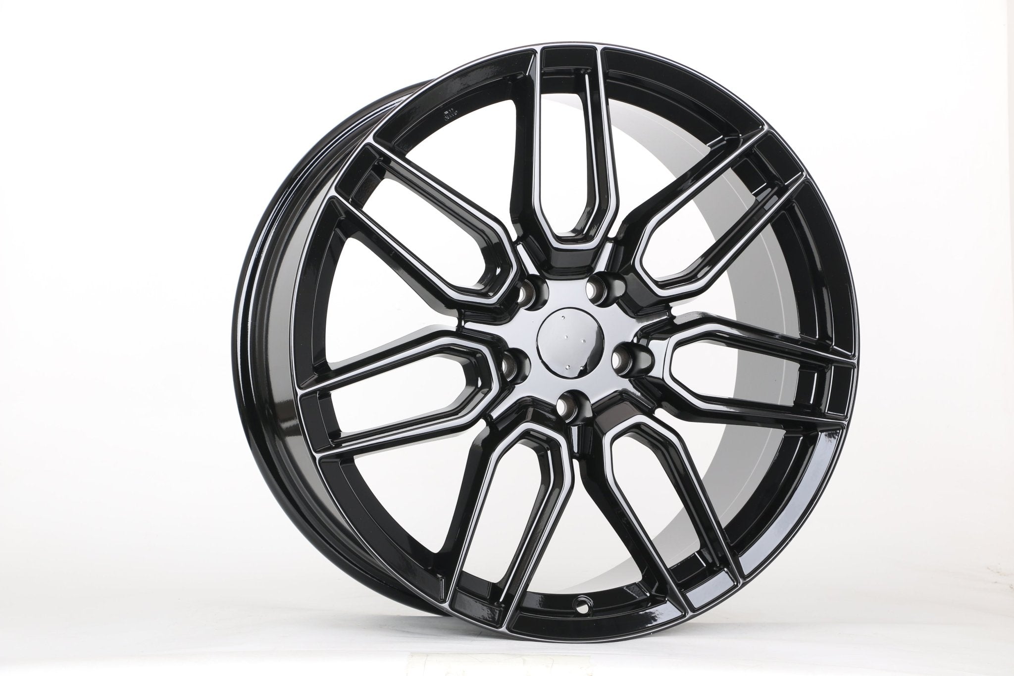 W228 D1902 Gloss Black 19x8.5 ET35 5x114.3 CB73.1 - Gun Hill Tire House (WTW - WHOLESALE TIRES & WHEELS)