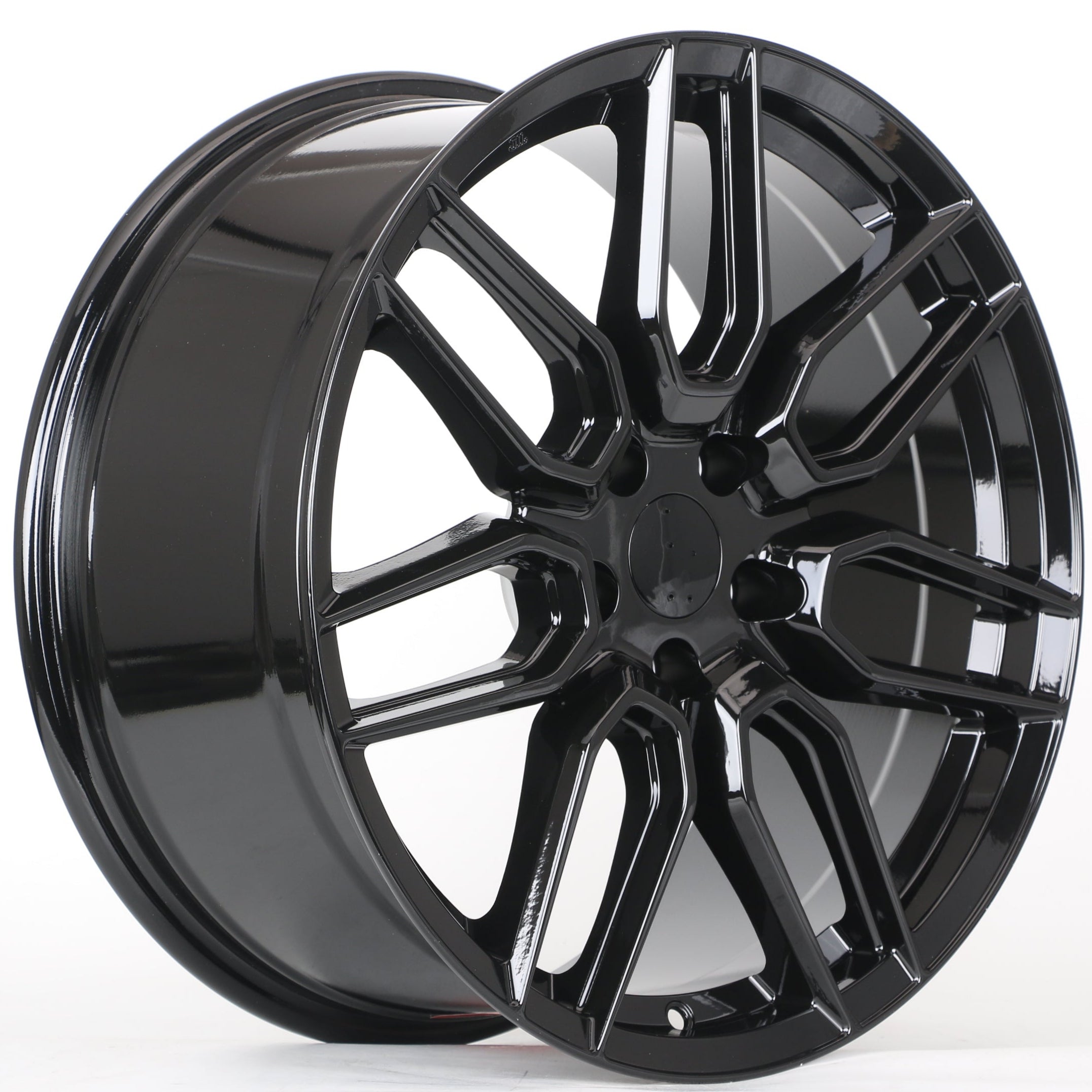 W228 D1902 Gloss Black 19x8.5 ET35 5x114.3 CB73.1 - Gun Hill Tire House (WTW - WHOLESALE TIRES & WHEELS)