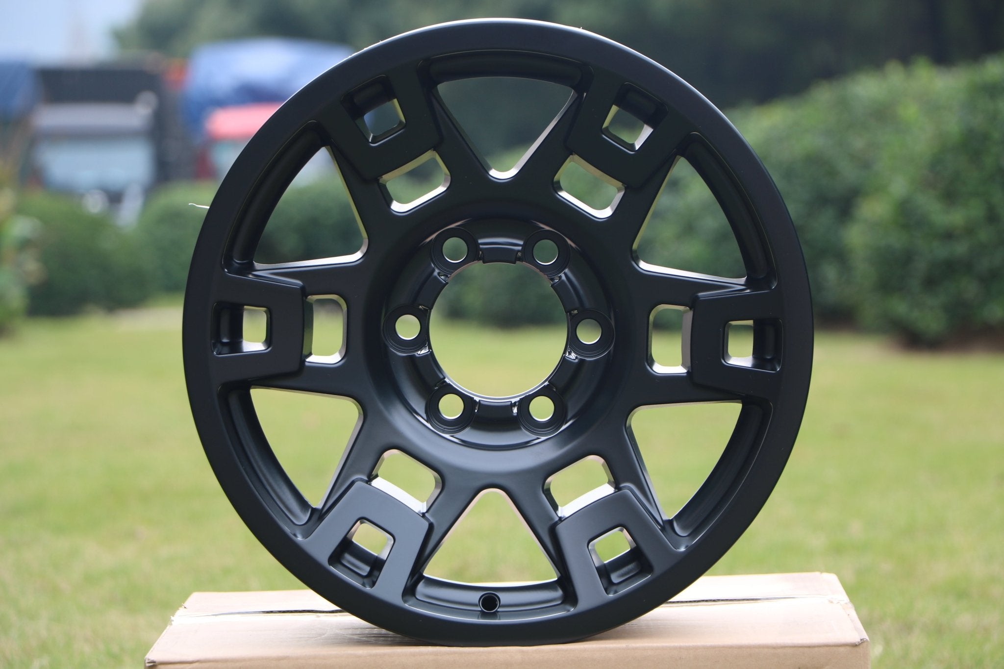W230 Satin Black 22x9.0 Et15 6x139.7 CB106.1 - Gun Hill Tire House (WTW - WHOLESALE TIRES & WHEELS)