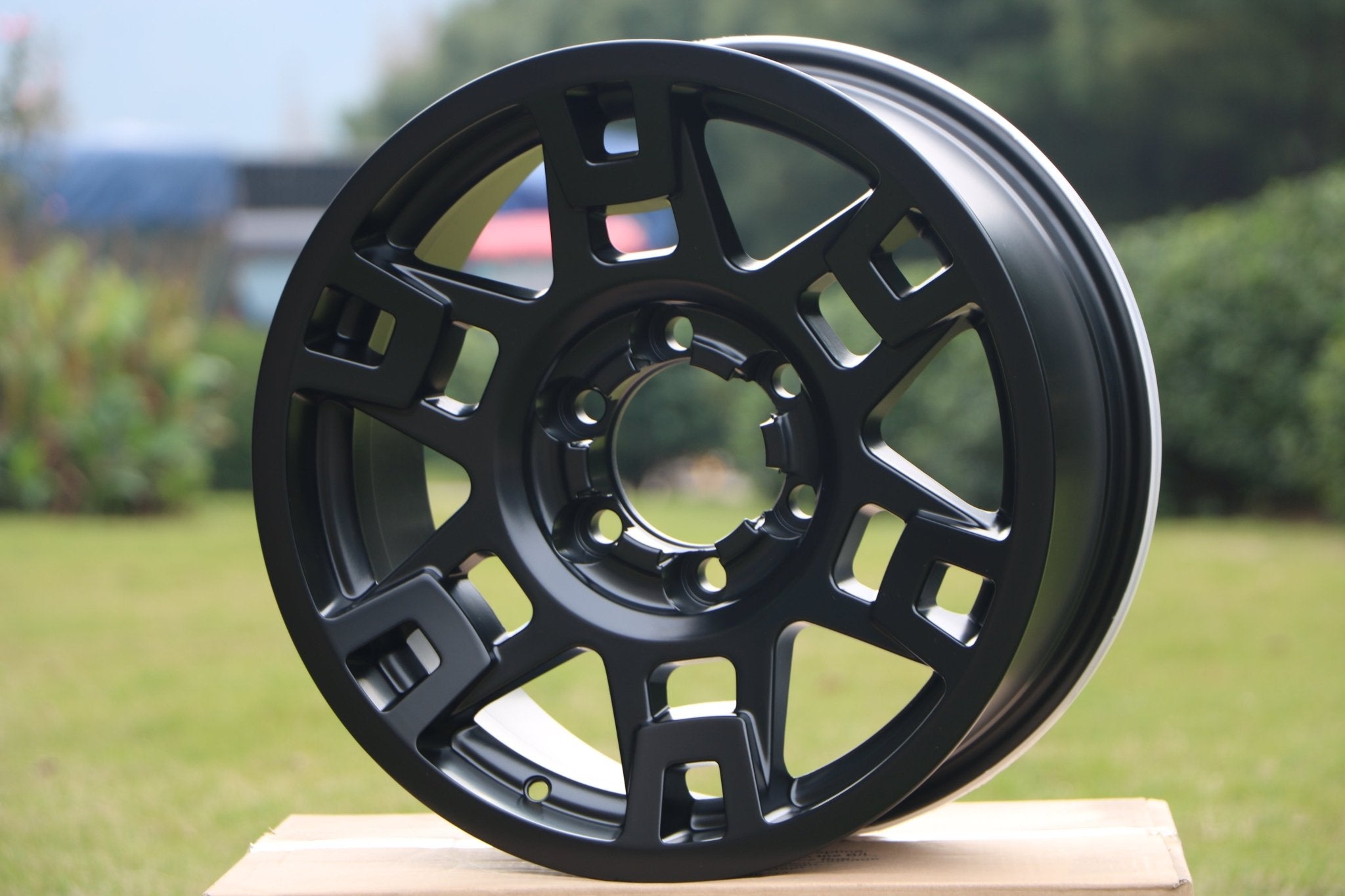 W230 Satin Black 22x9.0 Et15 6x139.7 CB106.1 - Gun Hill Tire House (WTW - WHOLESALE TIRES & WHEELS)