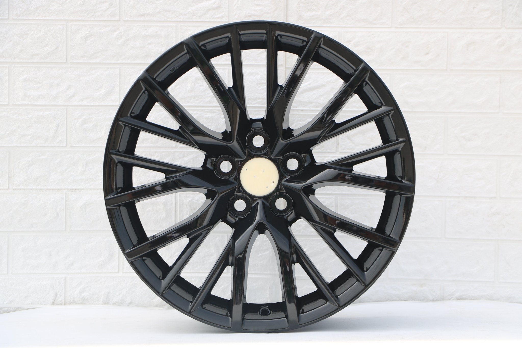 W241 D1260 Gloss Black 20x8.0 ET40 5x100 CB73.1 - Gun Hill Tire House (WTW - WHOLESALE TIRES & WHEELS)