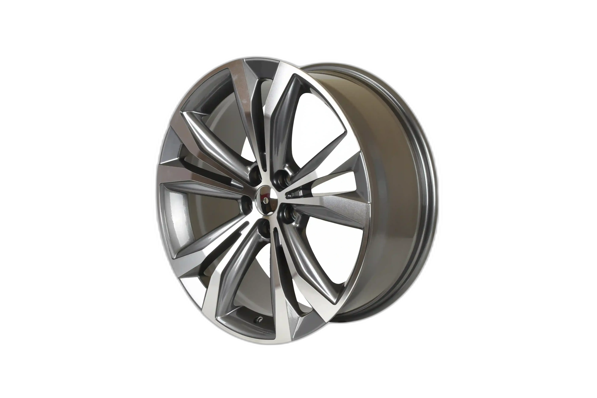 W247 Gunmetal Machined Face 22x8.0 ET40 5x114.3 CB73.1 - Gun Hill Tire House (WTW - WHOLESALE TIRES & WHEELS)