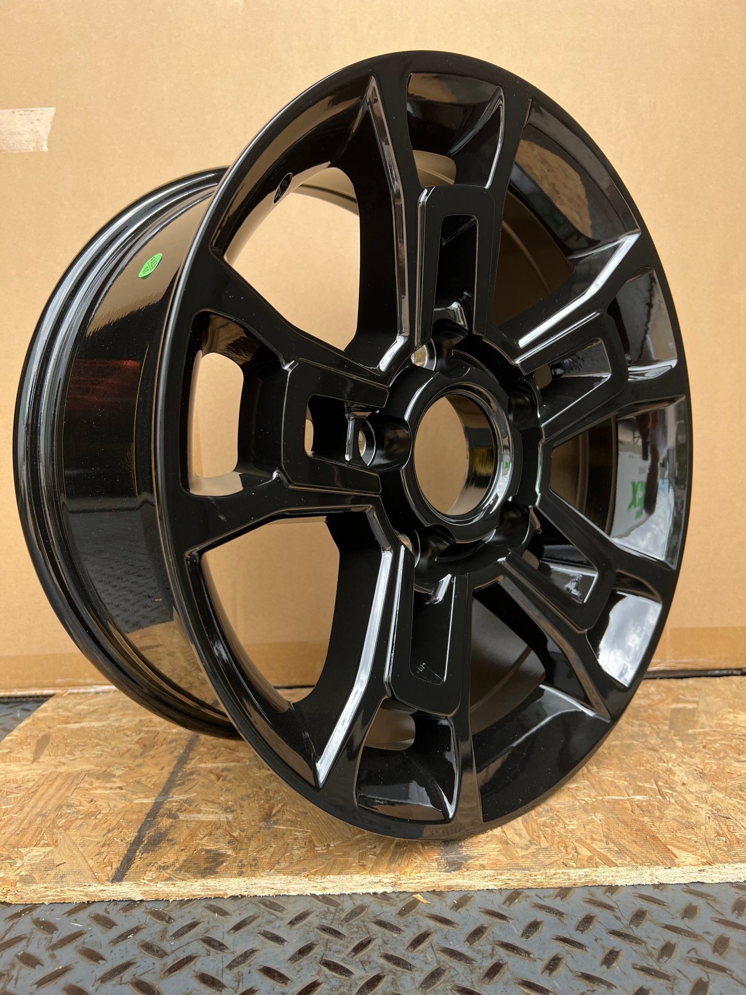 W253 1857 Gloss Black 20x8.5 ET55 CB110 5x150 - Gun Hill Tire House (WTW - WHOLESALE TIRES & WHEELS)