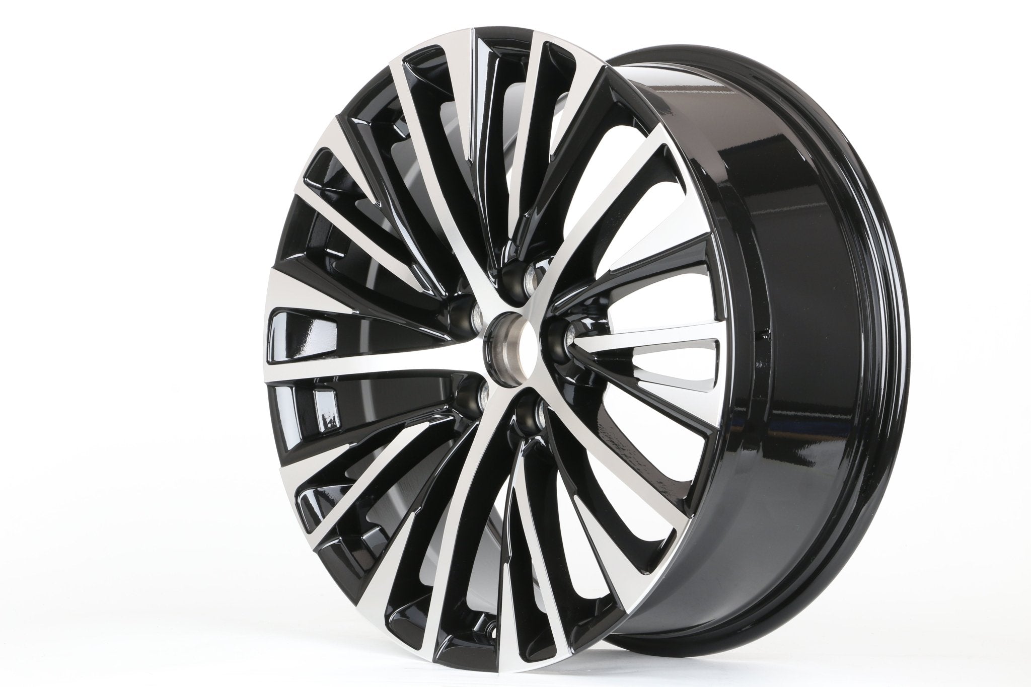 W270 IVF - 952 Black Machined Face 20x8 ET30 5x114.3 CB60.1 - Gun Hill Tire House (WTW - WHOLESALE TIRES & WHEELS)