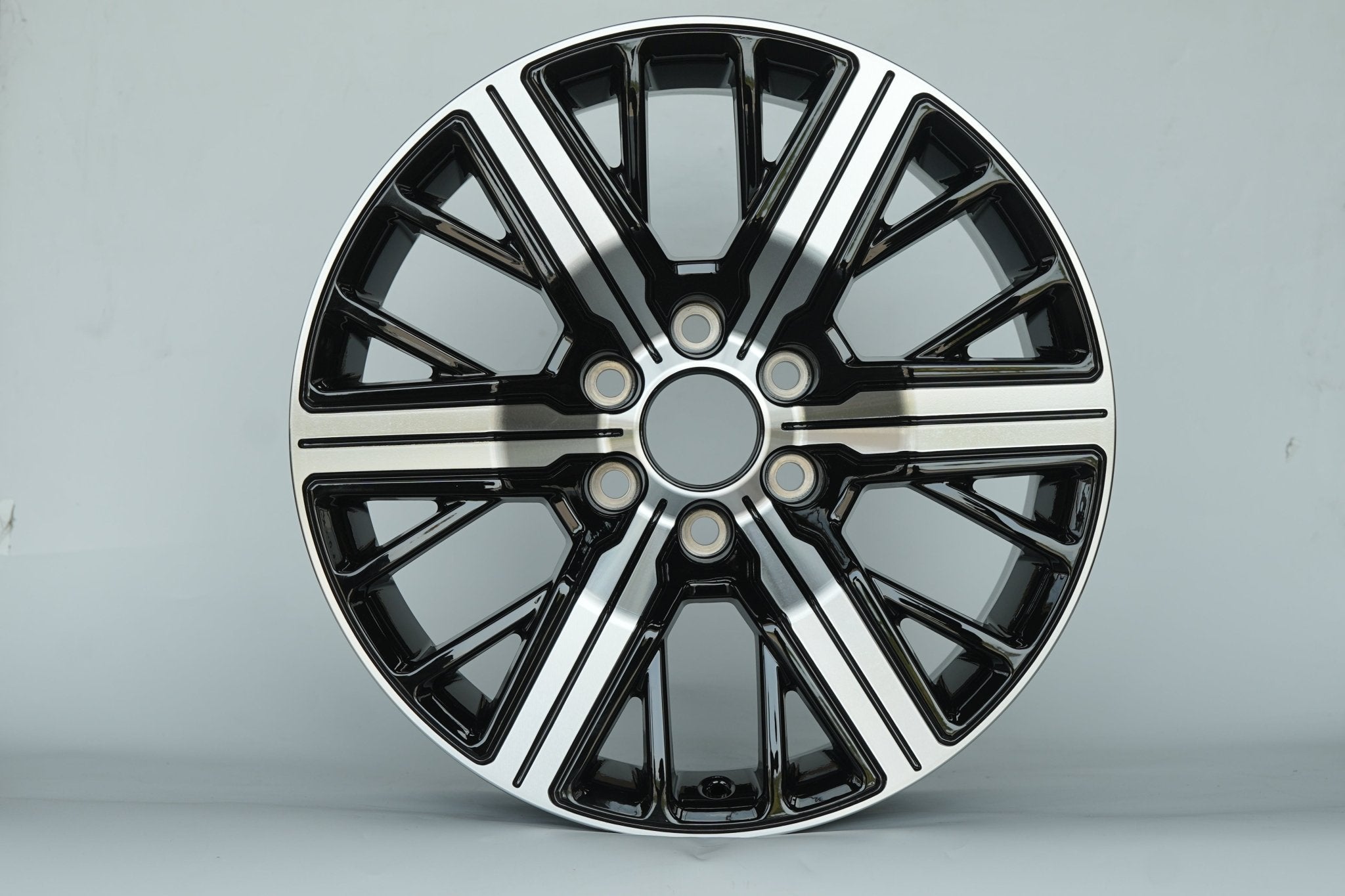 W274 IV - 965 Black Machined Face 20x8.5 ET25 6x139.7 CB106.1 - Gun Hill Tire House (WTW - WHOLESALE TIRES & WHEELS)