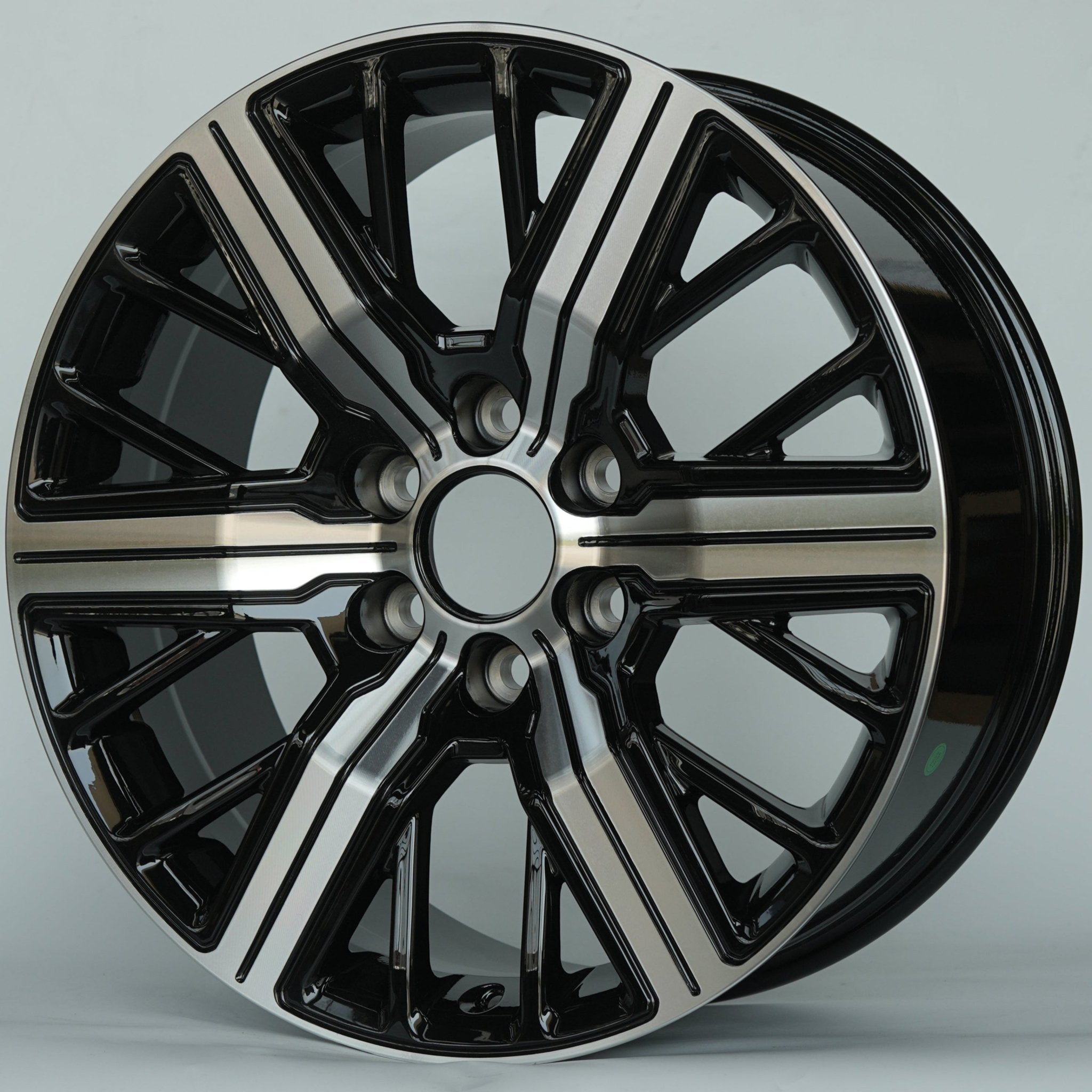W274 IV - 965 Black Machined Face 20x8.5 ET25 6x139.7 CB106.1 - Gun Hill Tire House (WTW - WHOLESALE TIRES & WHEELS)