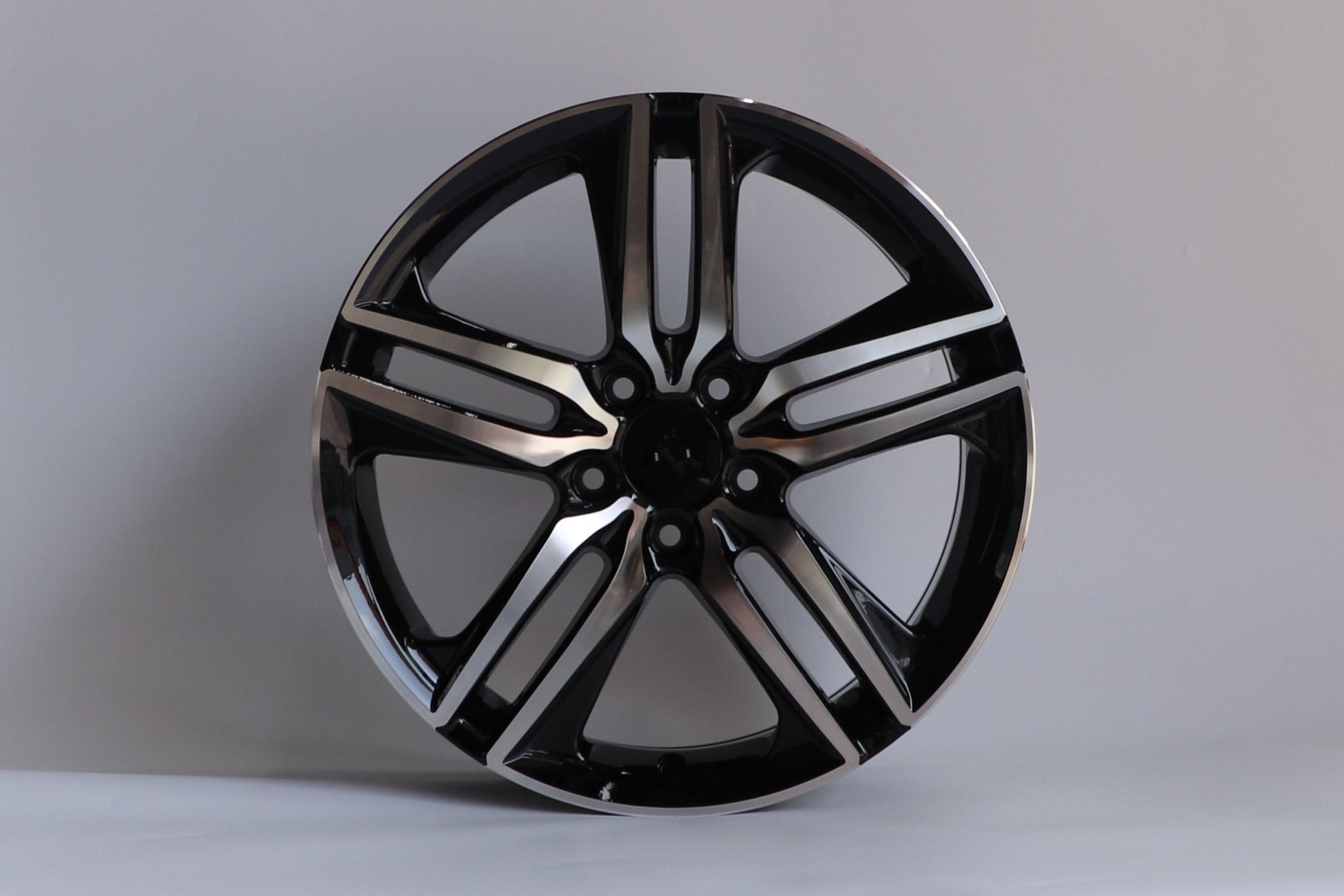 W307 1163 Black Machined Face 19x8.0 ET55 CB64.1 5x114.3 - Gun Hill Tire House (WTW - WHOLESALE TIRES & WHEELS)