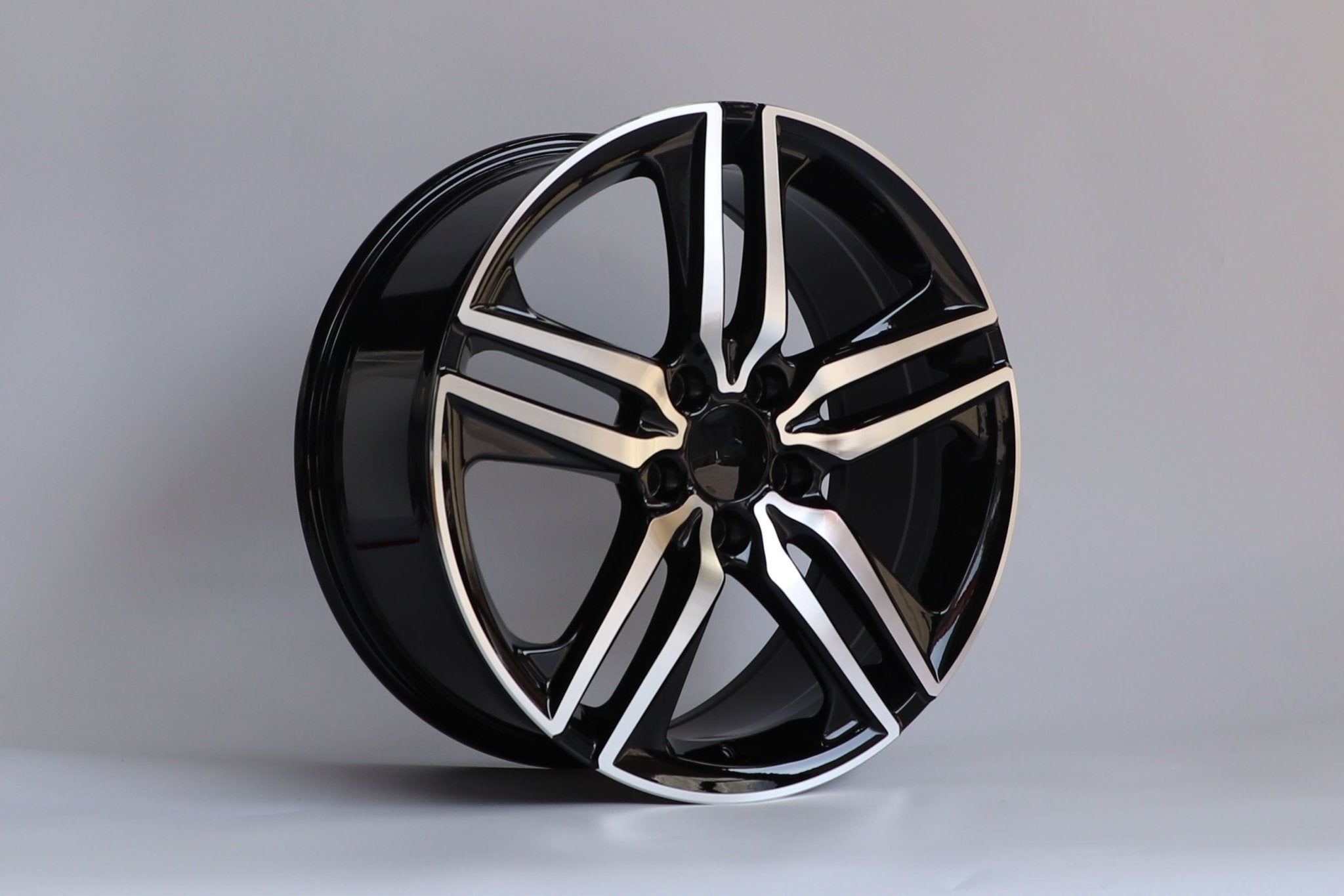 W307 1163 Black Machined Face 19x8.0 ET55 CB64.1 5x114.3 - Gun Hill Tire House (WTW - WHOLESALE TIRES & WHEELS)