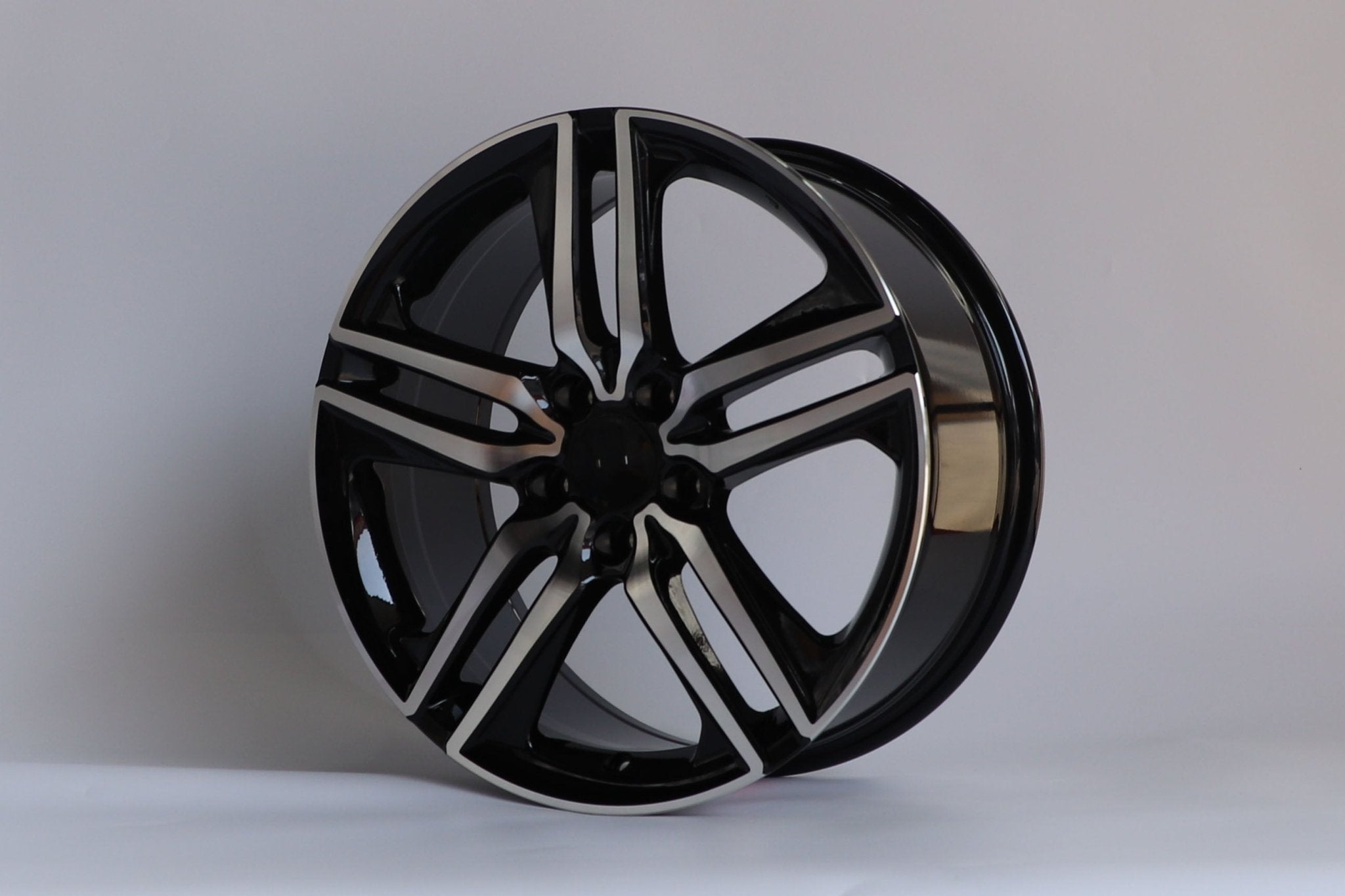 W307 1163 Black Machined Face 19x8.0 ET55 CB64.1 5x114.3 - Gun Hill Tire House (WTW - WHOLESALE TIRES & WHEELS)