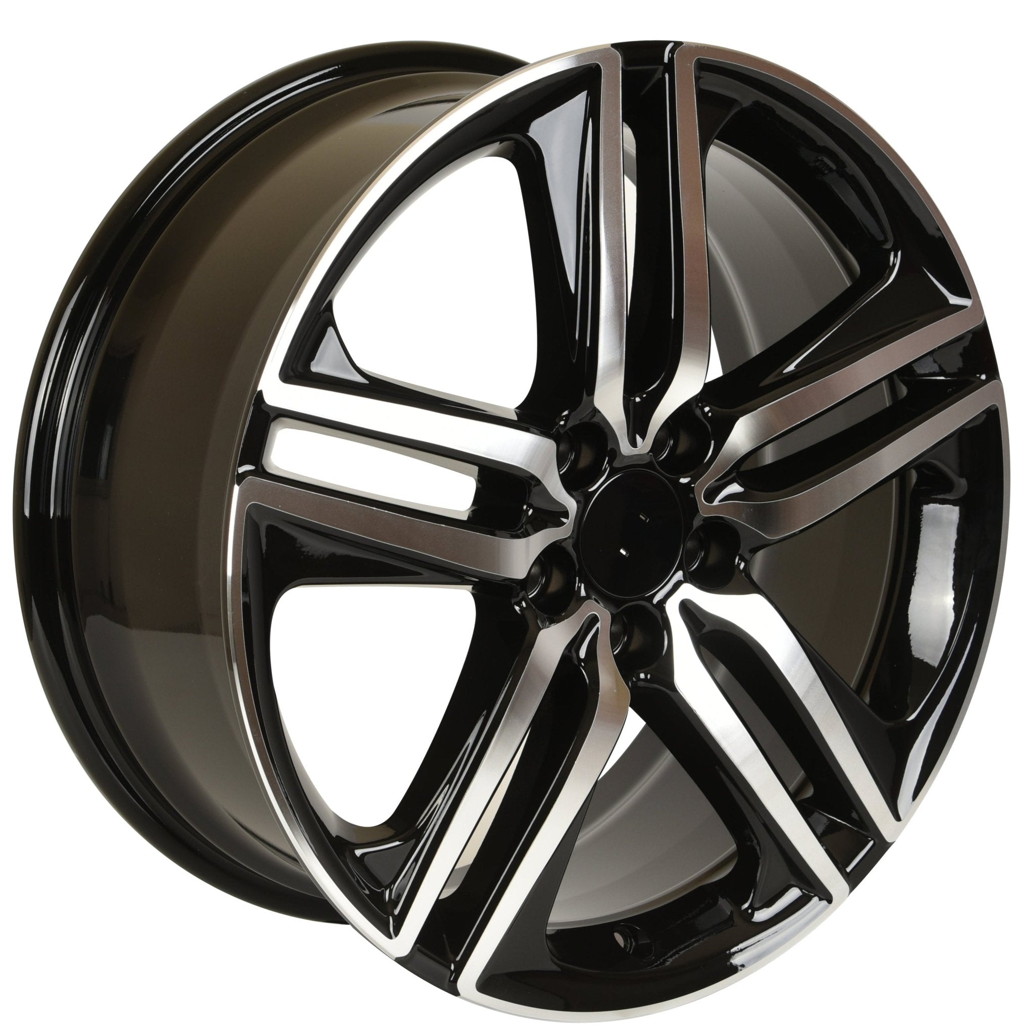 W307 1163 Black Machined Face 19x8.0 ET55 CB64.1 5x114.3 - Gun Hill Tire House (WTW - WHOLESALE TIRES & WHEELS)