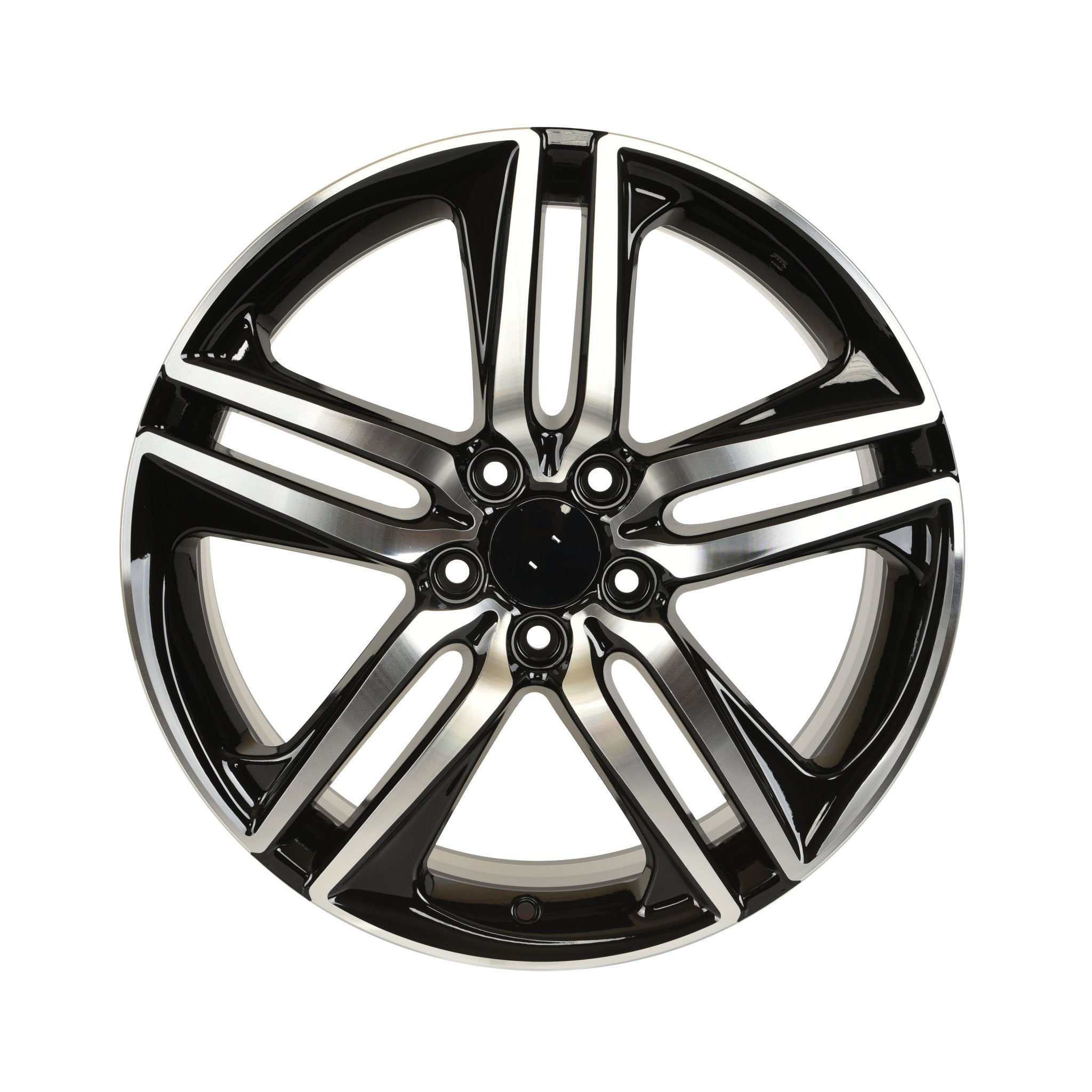 W307 1163 Black Machined Face 19x8.0 ET55 CB64.1 5x114.3 - Gun Hill Tire House (WTW - WHOLESALE TIRES & WHEELS)