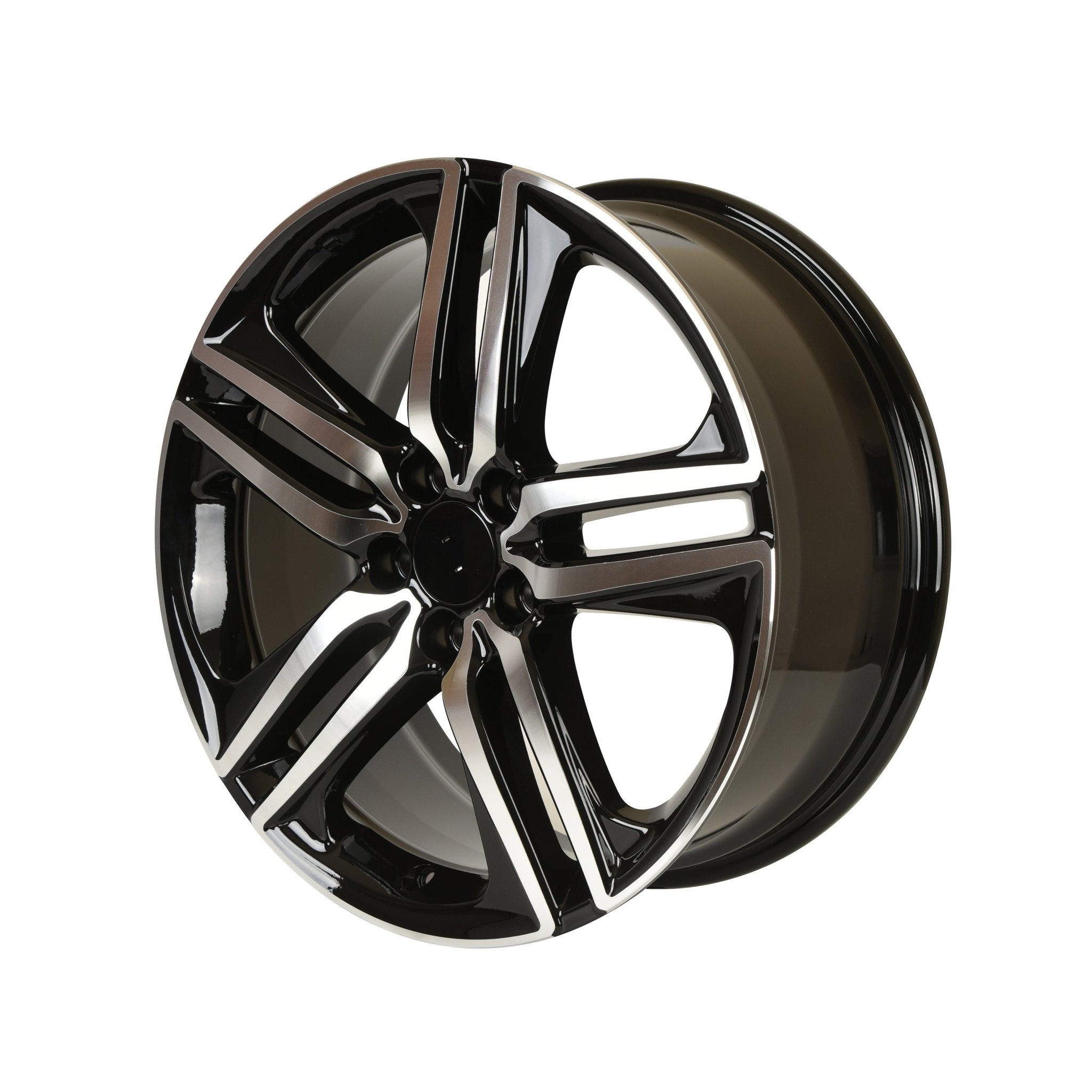 W307 1163 Black Machined Face 19x8.0 ET55 CB64.1 5x114.3 - Gun Hill Tire House (WTW - WHOLESALE TIRES & WHEELS)