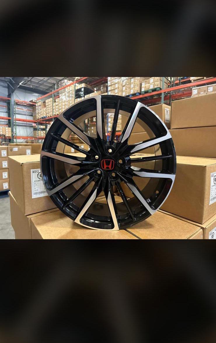 W312 1836 Black Machined Face 20x8.5 ET45 5x120 CB64.1 - Gun Hill Tire House (WTW - WHOLESALE TIRES & WHEELS)