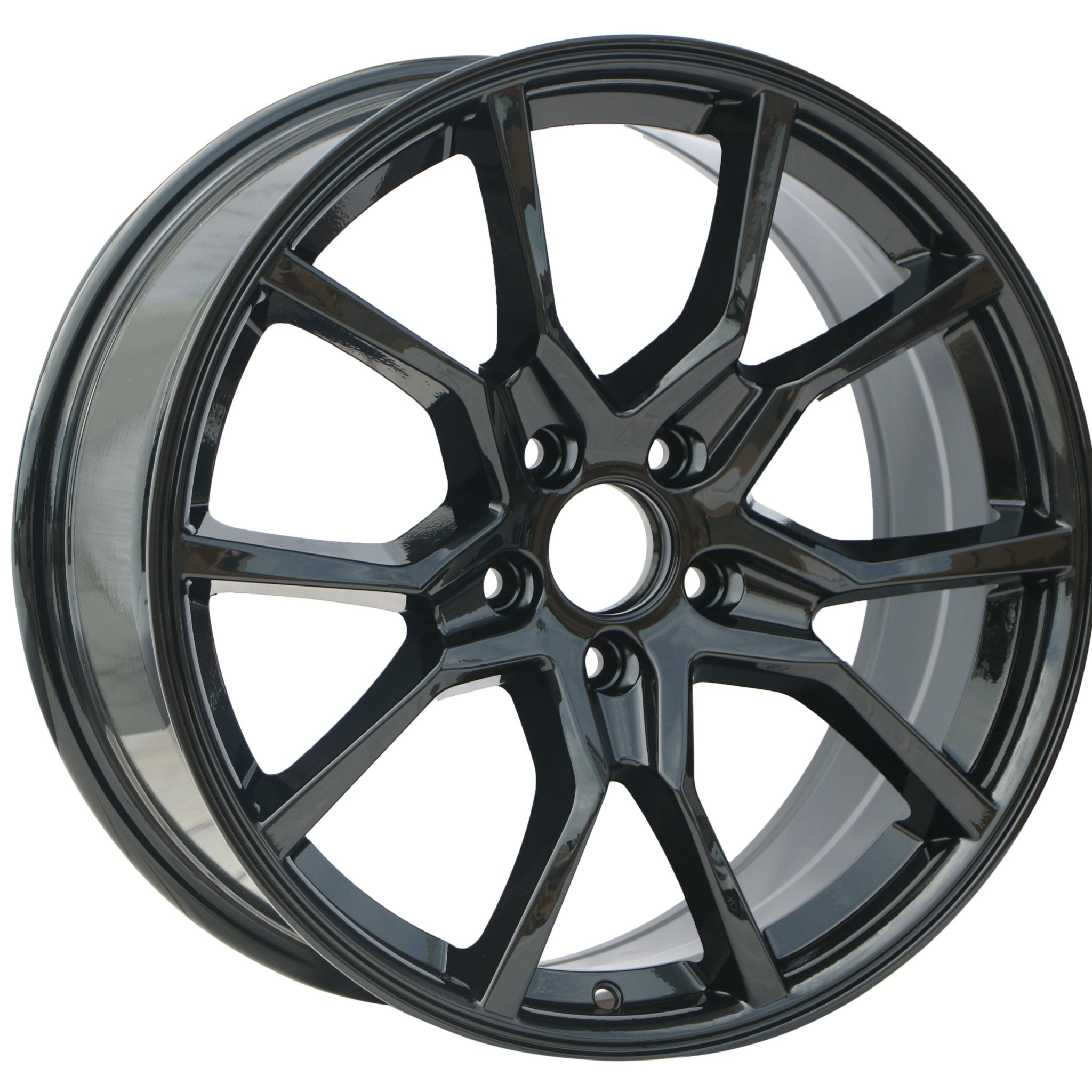 W314 1418 Gloss Black 18x8.0 ET41 5x114.3 CB73.1 C1314 - B - Gun Hill Tire House (WTW - WHOLESALE TIRES & WHEELS)