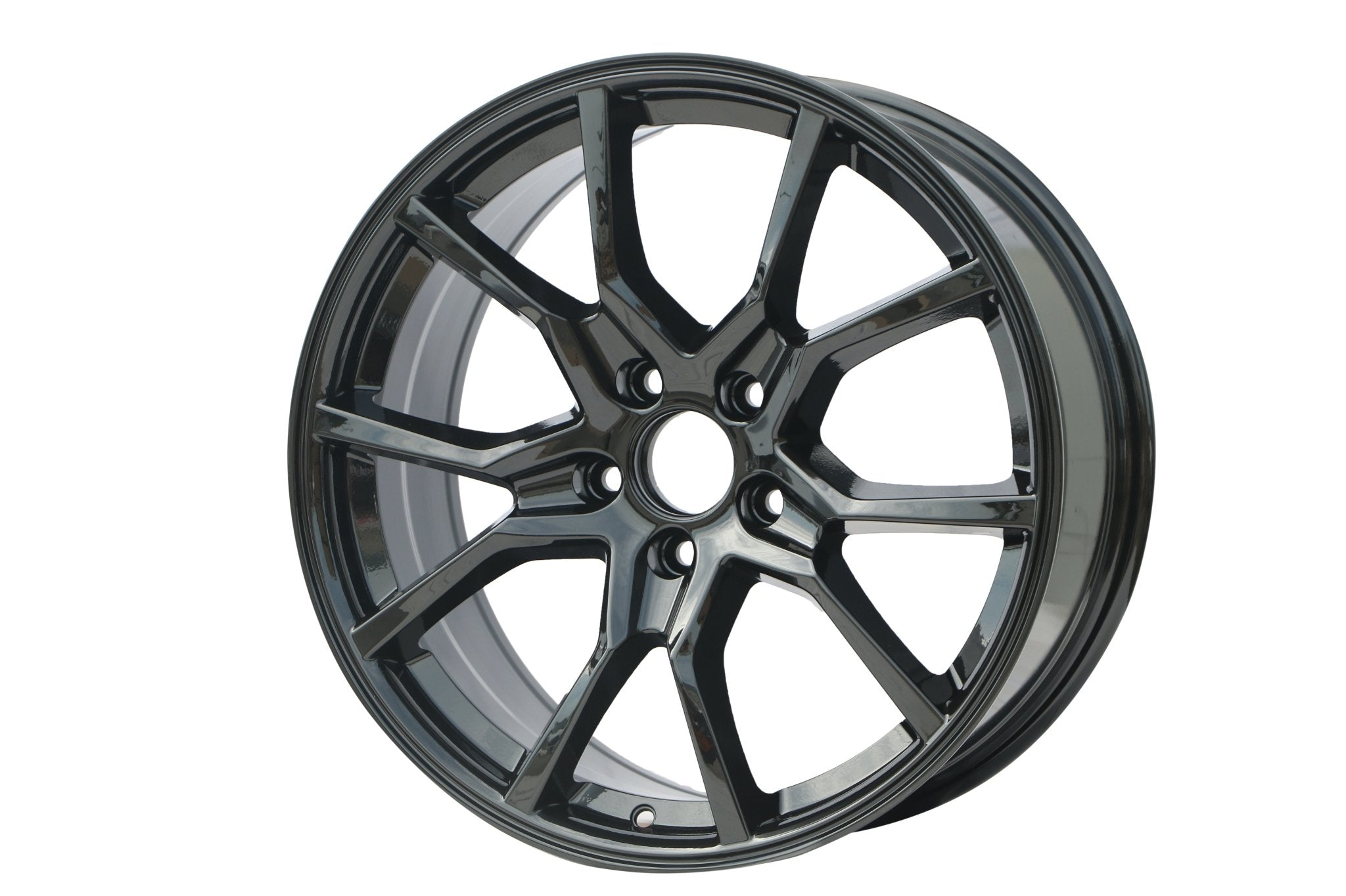 W314 1418 Gloss Black 18x8.0 ET41 5x114.3 CB73.1 C1314 - B - Gun Hill Tire House (WTW - WHOLESALE TIRES & WHEELS)