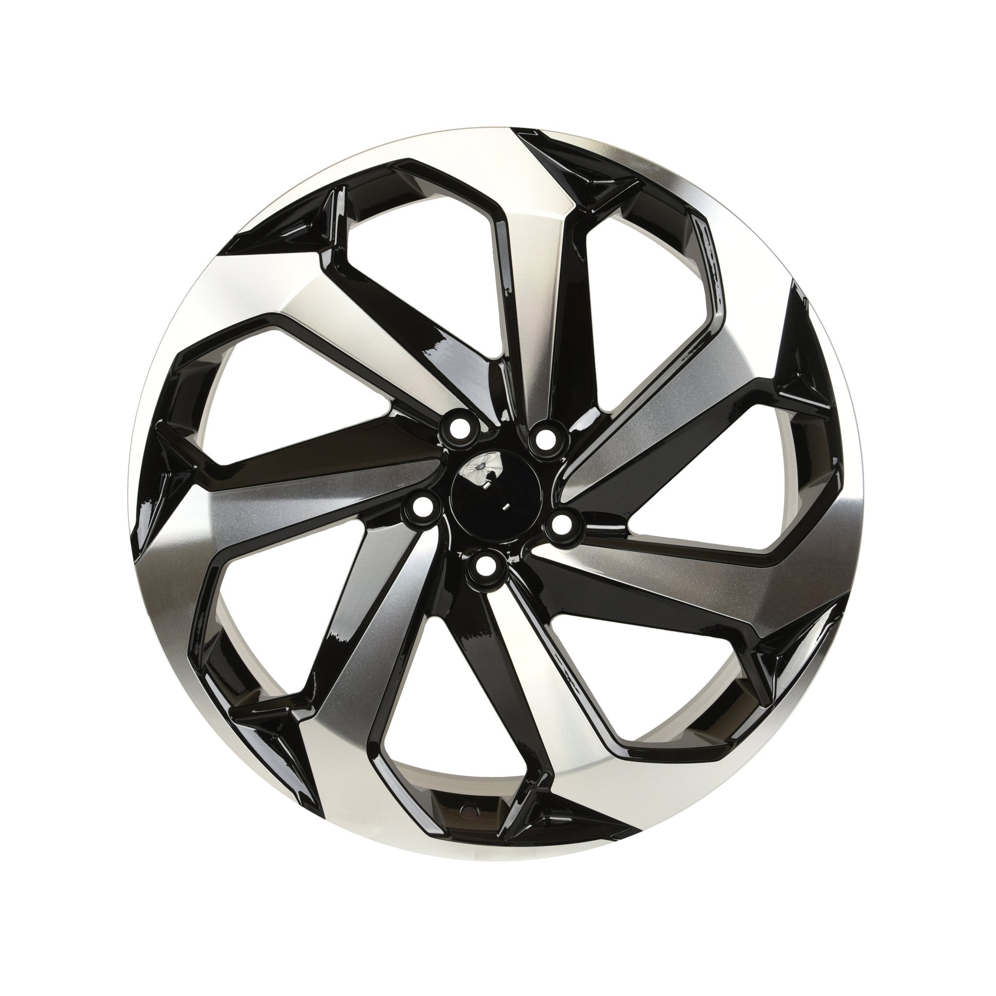 W316 Black Machined Face 22x8.0 ET40 5x100 CB73.1 - Gun Hill Tire House (WTW - WHOLESALE TIRES & WHEELS)