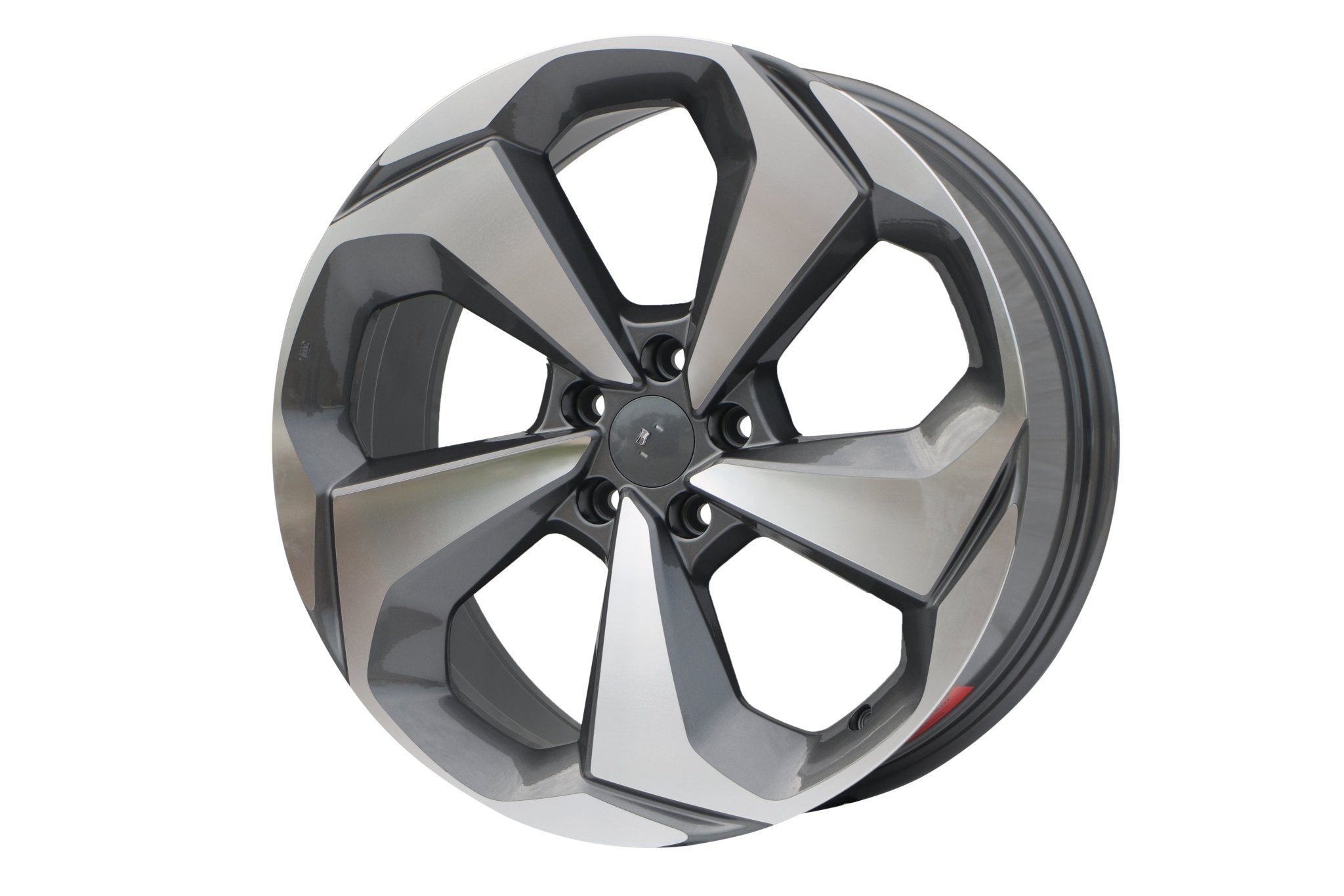 W320 Gunmetal Machined Face 22*7.5 ET45 5x114.3 CB64.1 - Gun Hill Tire House (WTW - WHOLESALE TIRES & WHEELS)