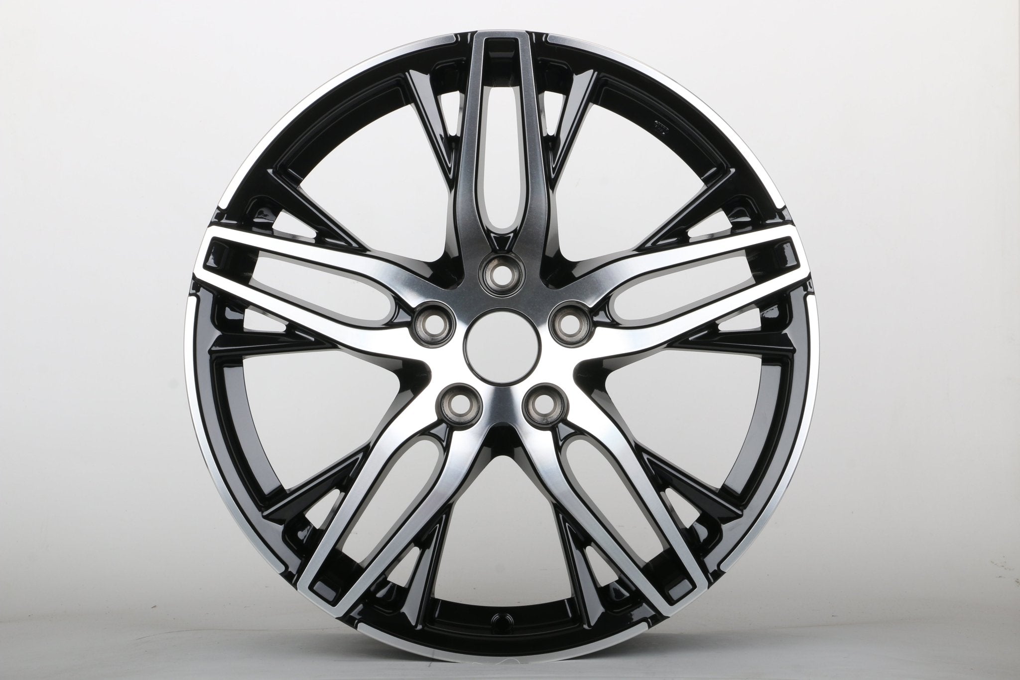 W340 iV - 944 Black Machined Face 19x8.5 ET35 5x114.3 CB73.1 - Gun Hill Tire House (WTW - WHOLESALE TIRES & WHEELS)