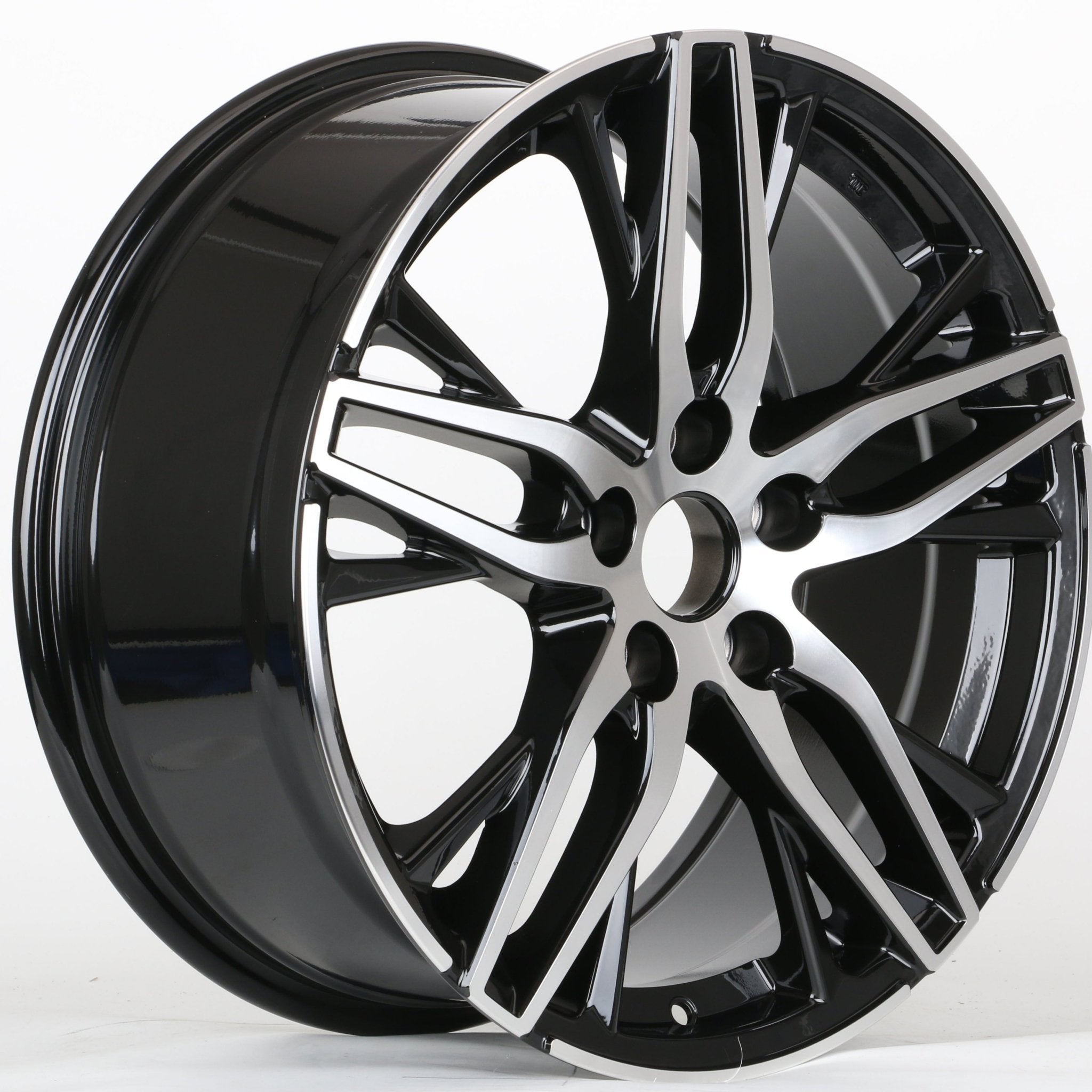 W340 iV - 944 Black Machined Face 19x8.5 ET35 5x114.3 CB73.1 - Gun Hill Tire House (WTW - WHOLESALE TIRES & WHEELS)